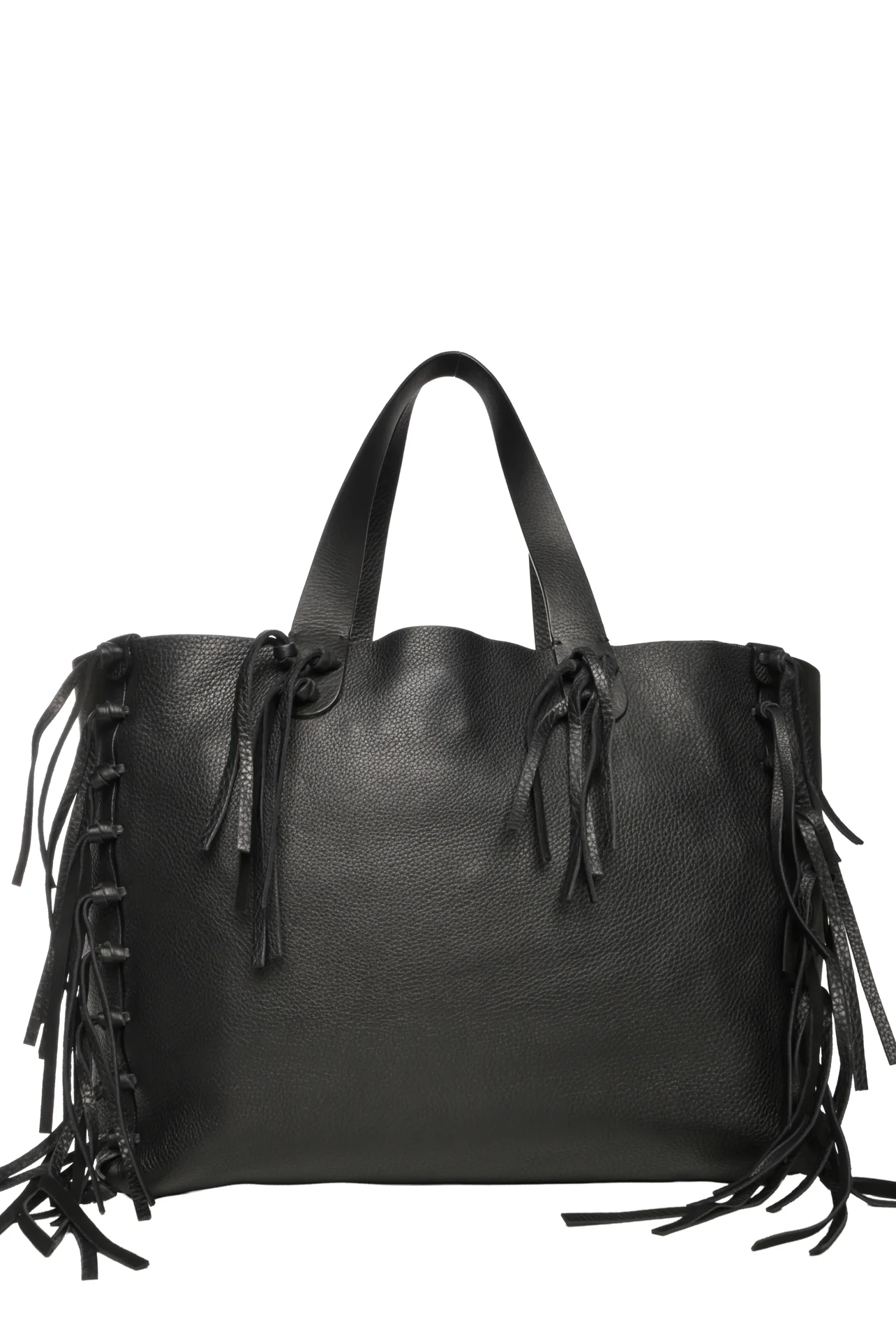 Valentino C-Rockee Fringe Tote - Image 4