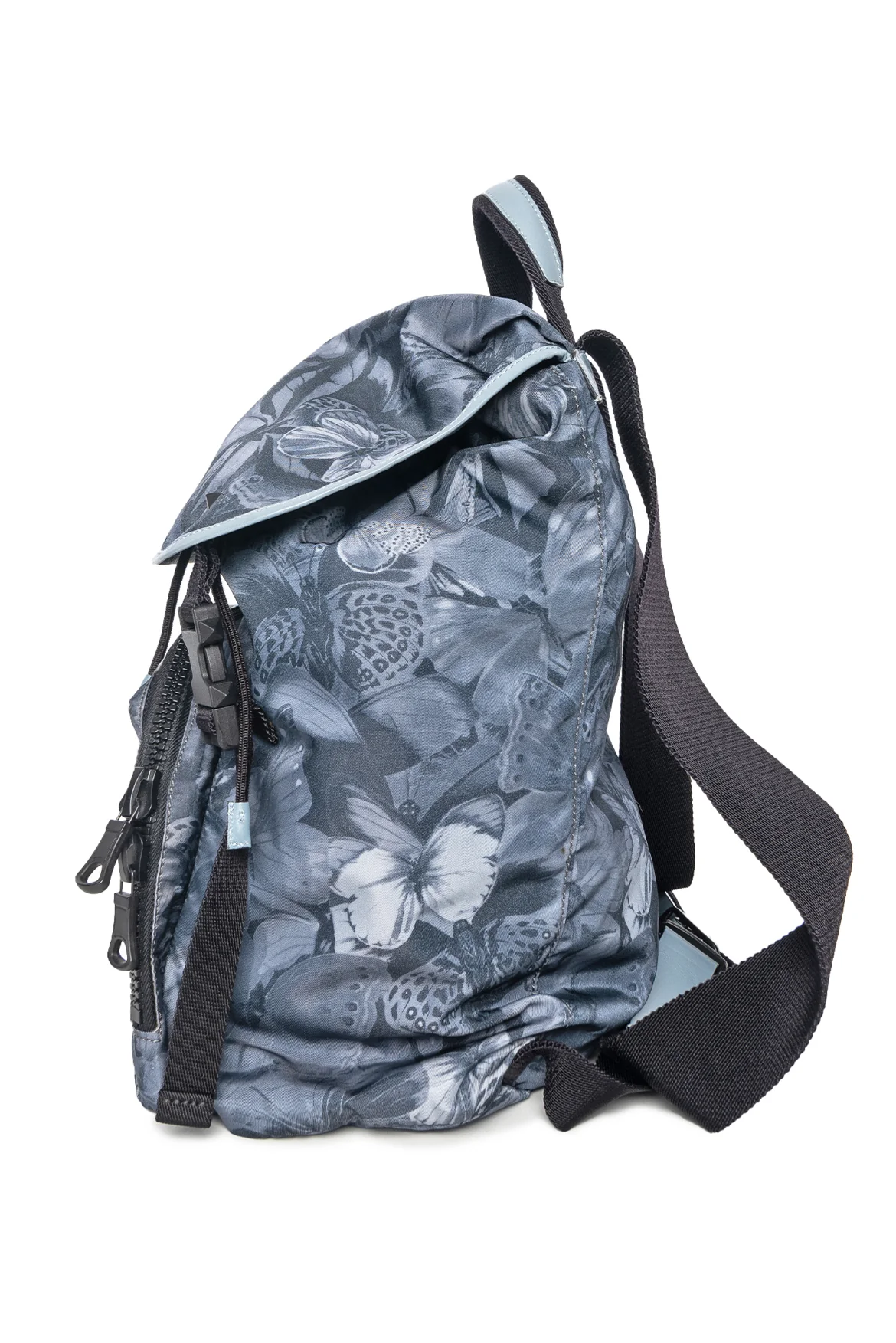 Valentino Camubutterfly Printed Nylon BackPack - Image 4