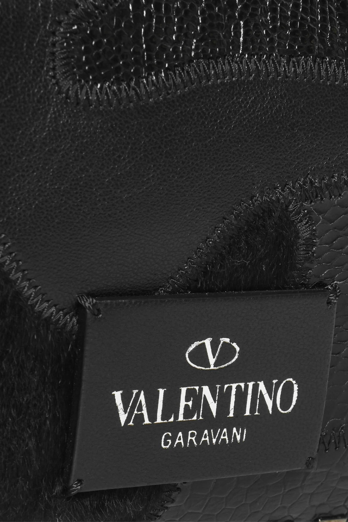 Valentino Exotic Leather Rockstud Shopper Tote - Image 5