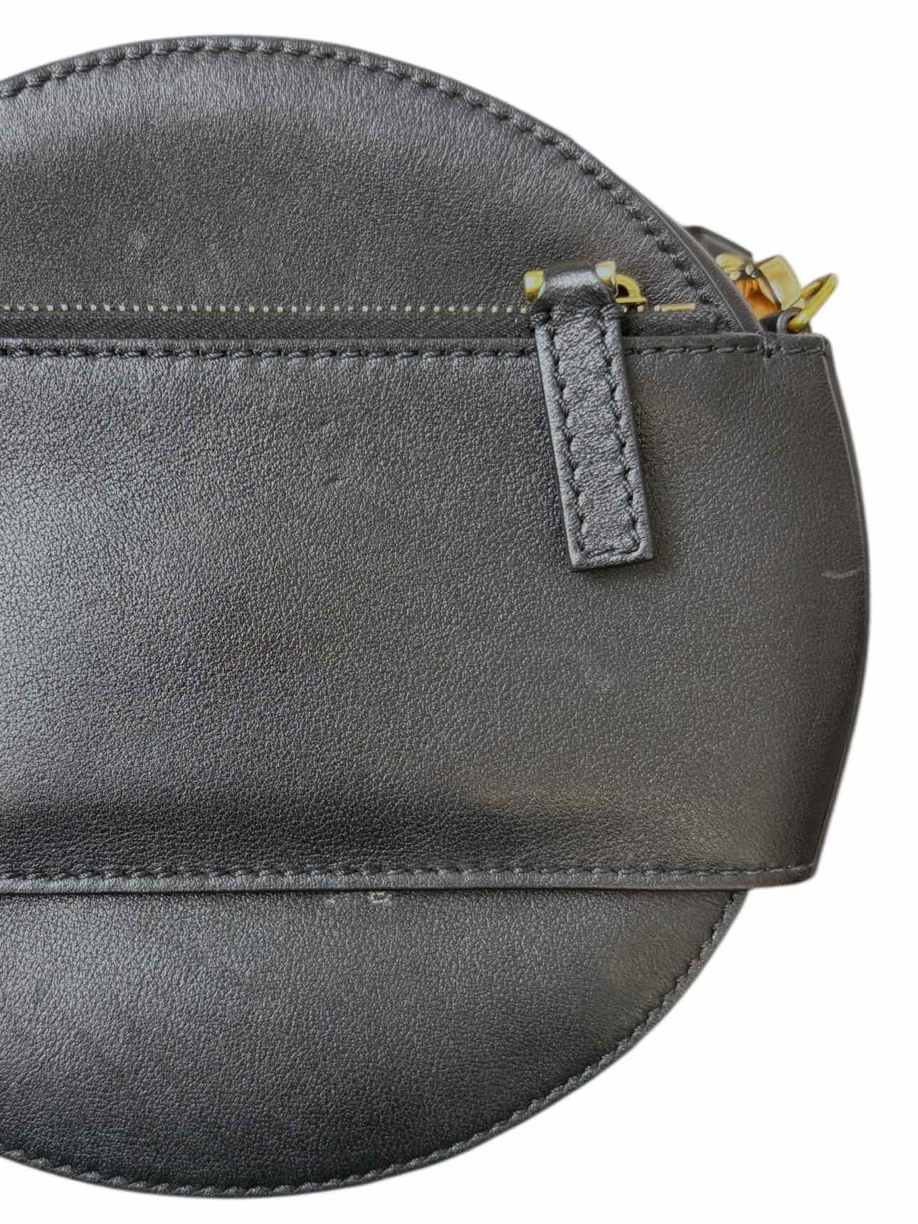 Valentino Garavani Calfskin VLogo Round Crossbody Purse - Image 12