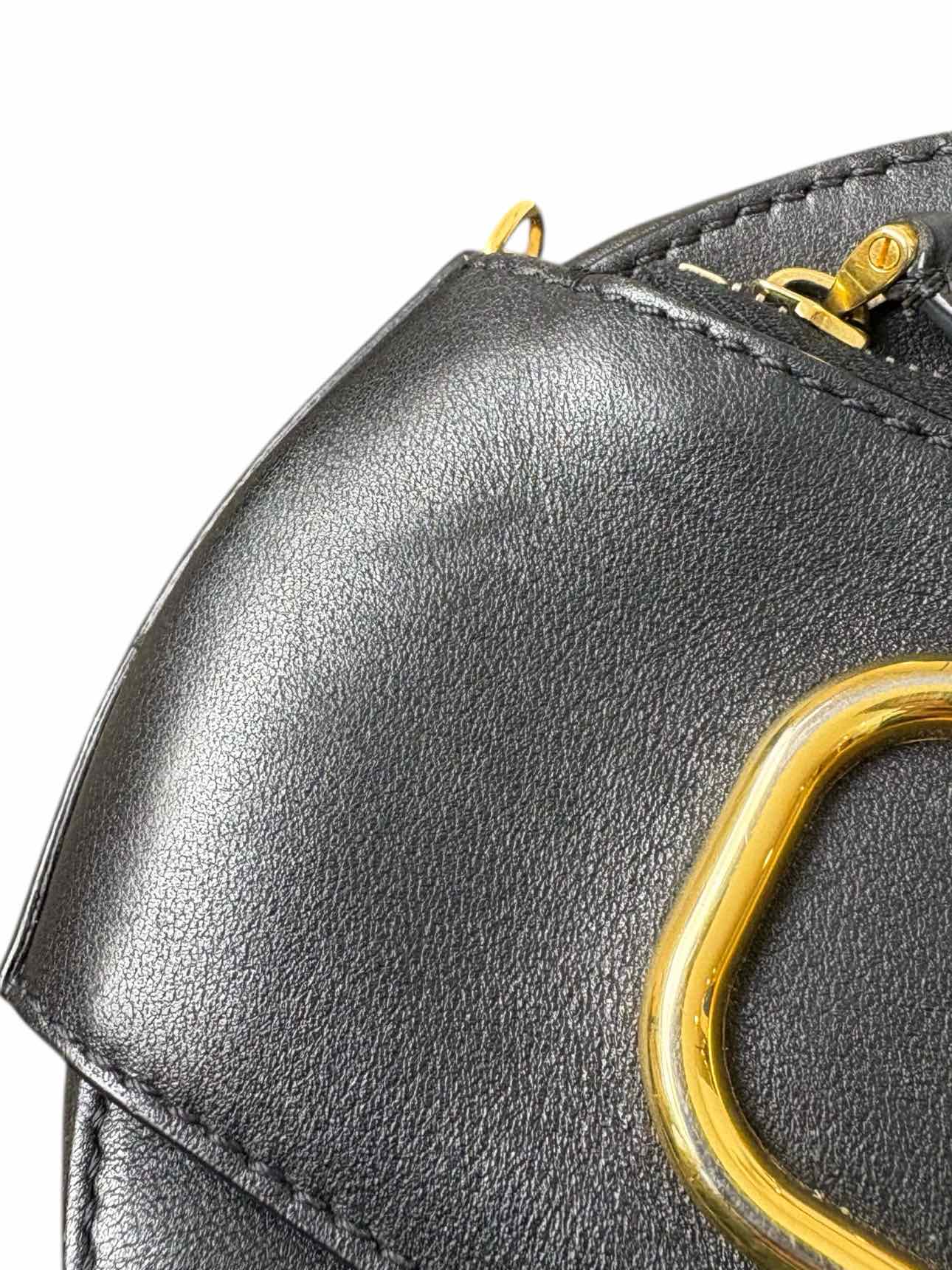 Valentino Garavani Calfskin VLogo Round Crossbody Purse - Image 14