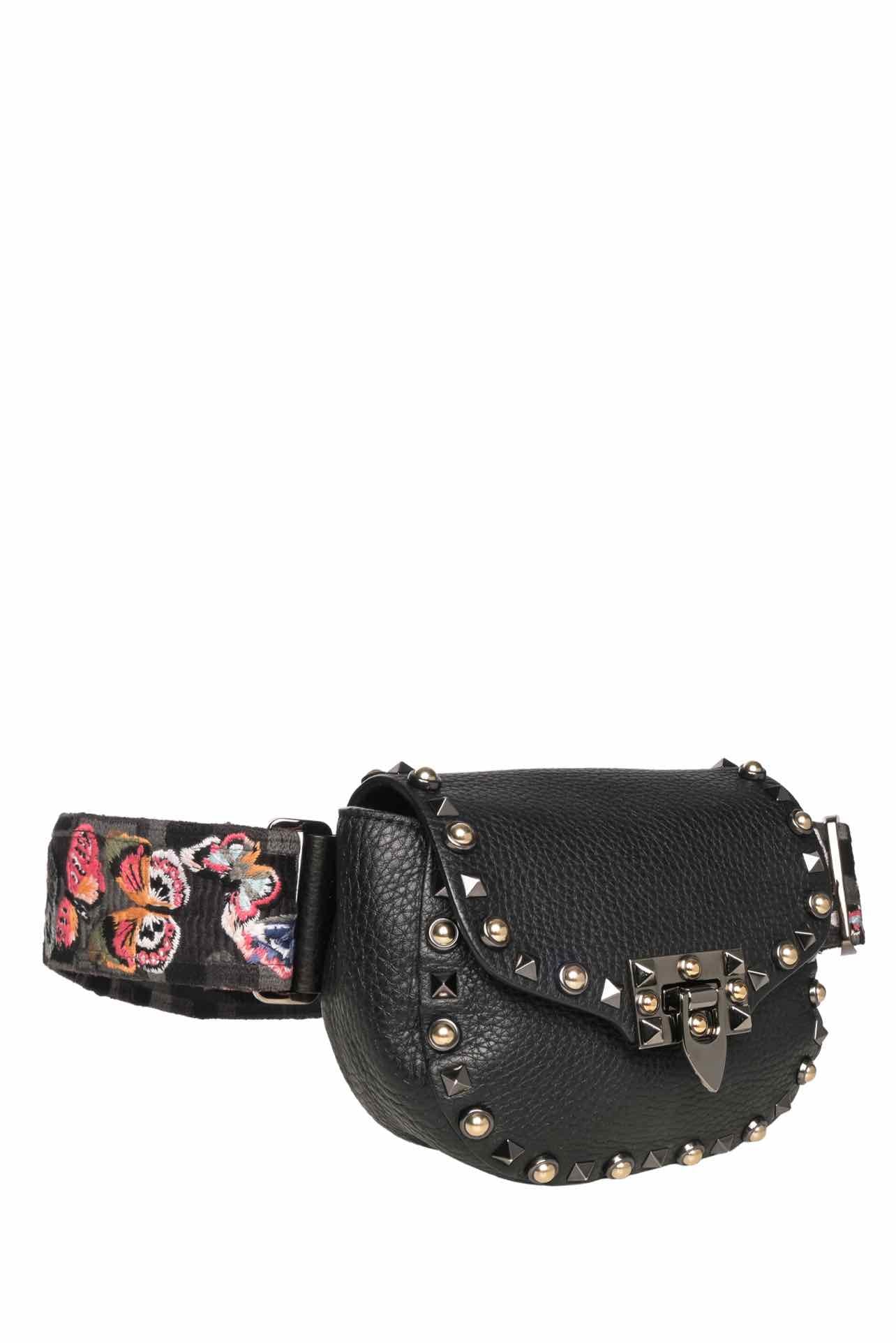 Valentino Guitar Strap Rockstud Rolling Belt Bag - Image 2