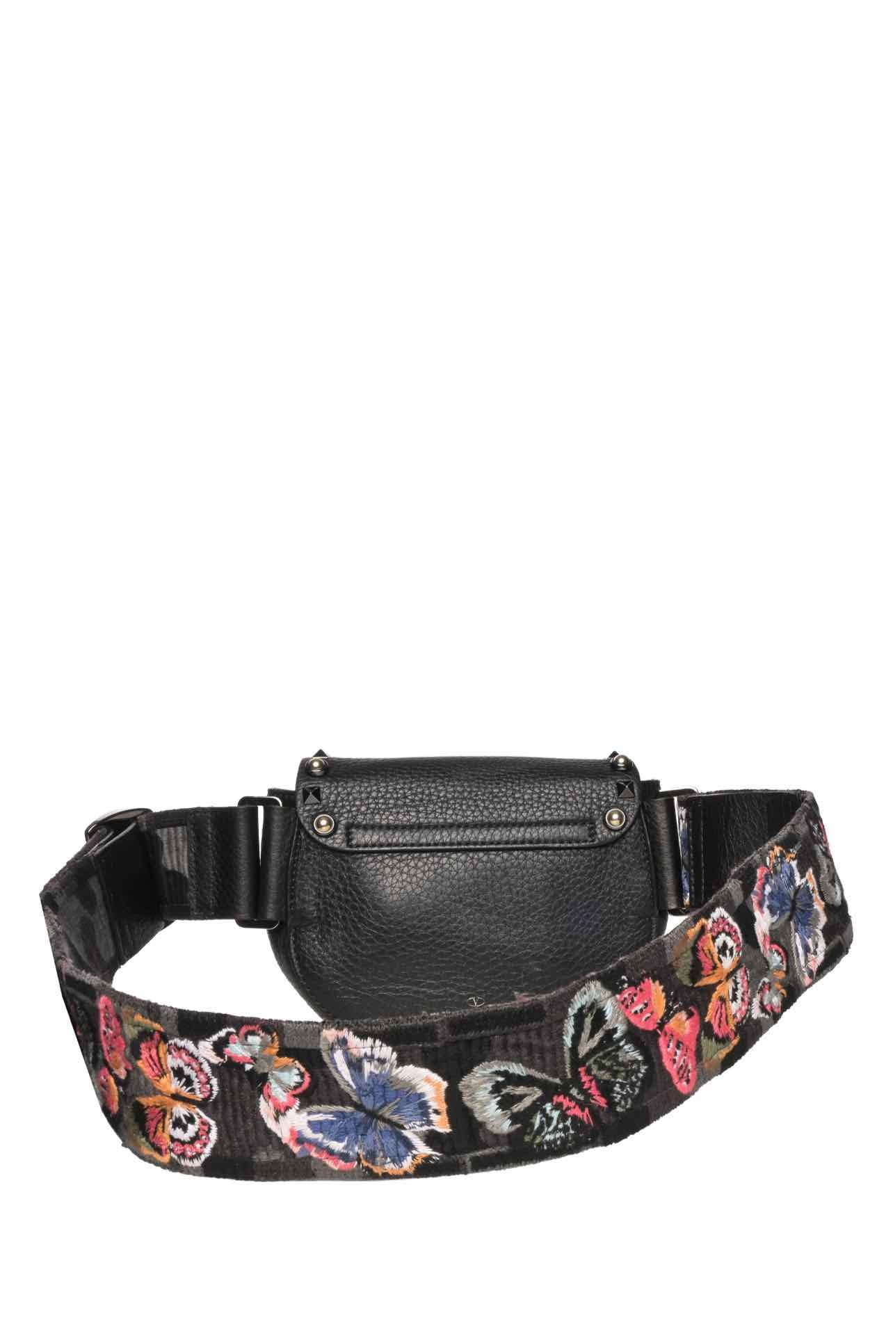 Valentino Guitar Strap Rockstud Rolling Belt Bag - Image 3