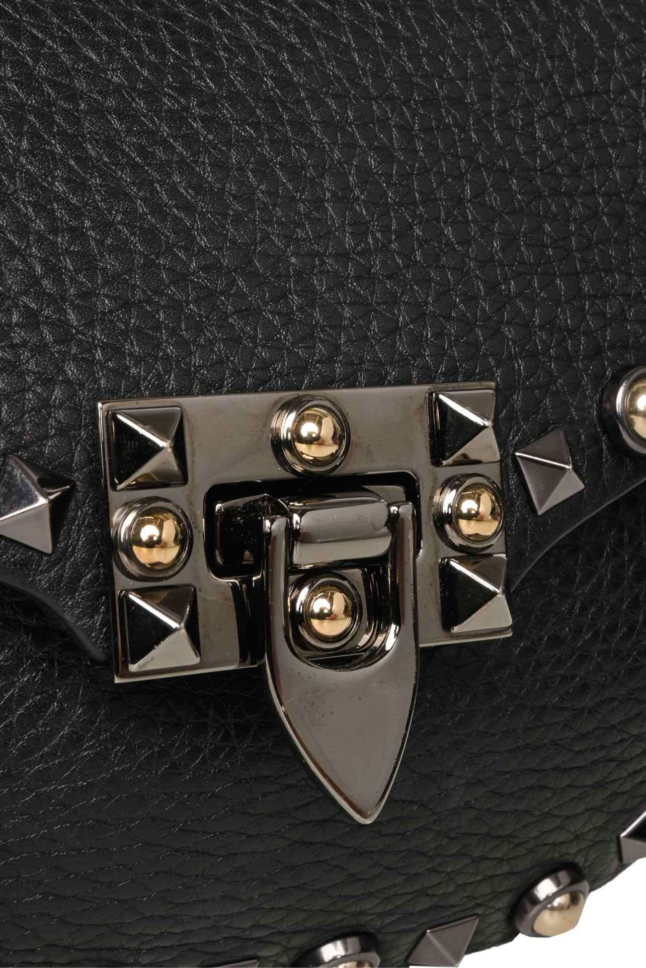 Valentino Guitar Strap Rockstud Rolling Belt Bag - Image 5