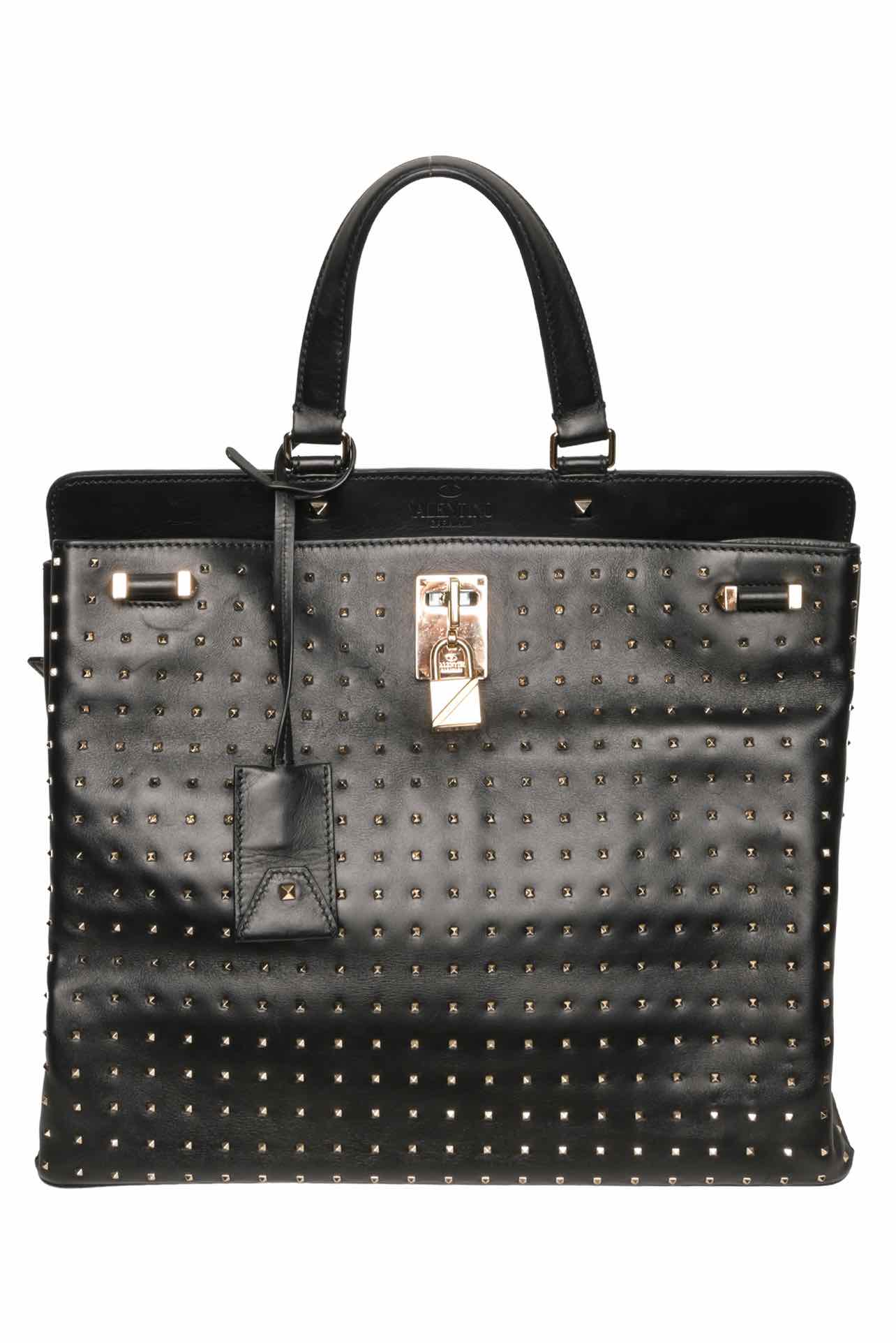 Valentino Joy Lock Rockstud Tote