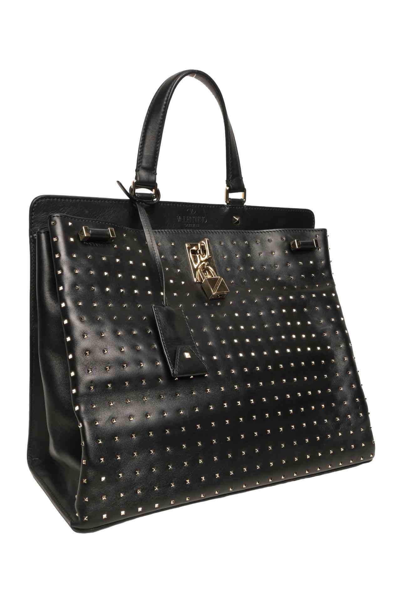 Valentino Joy Lock Rockstud Tote - Image 2