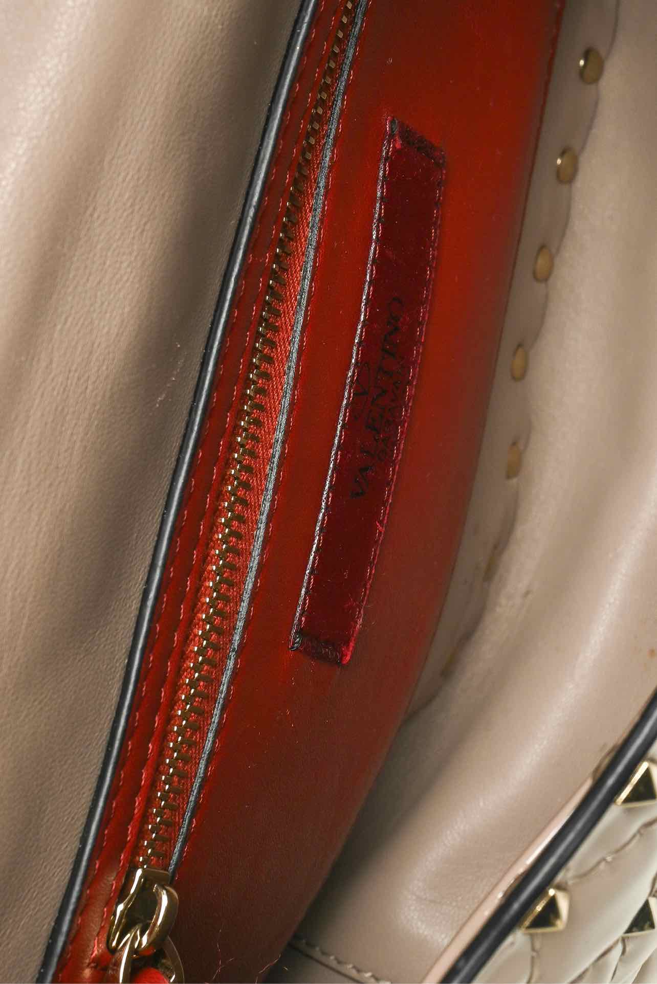 Valentino Medium Rockstud Spike Patent Leather Shoulder Bag - Image 7