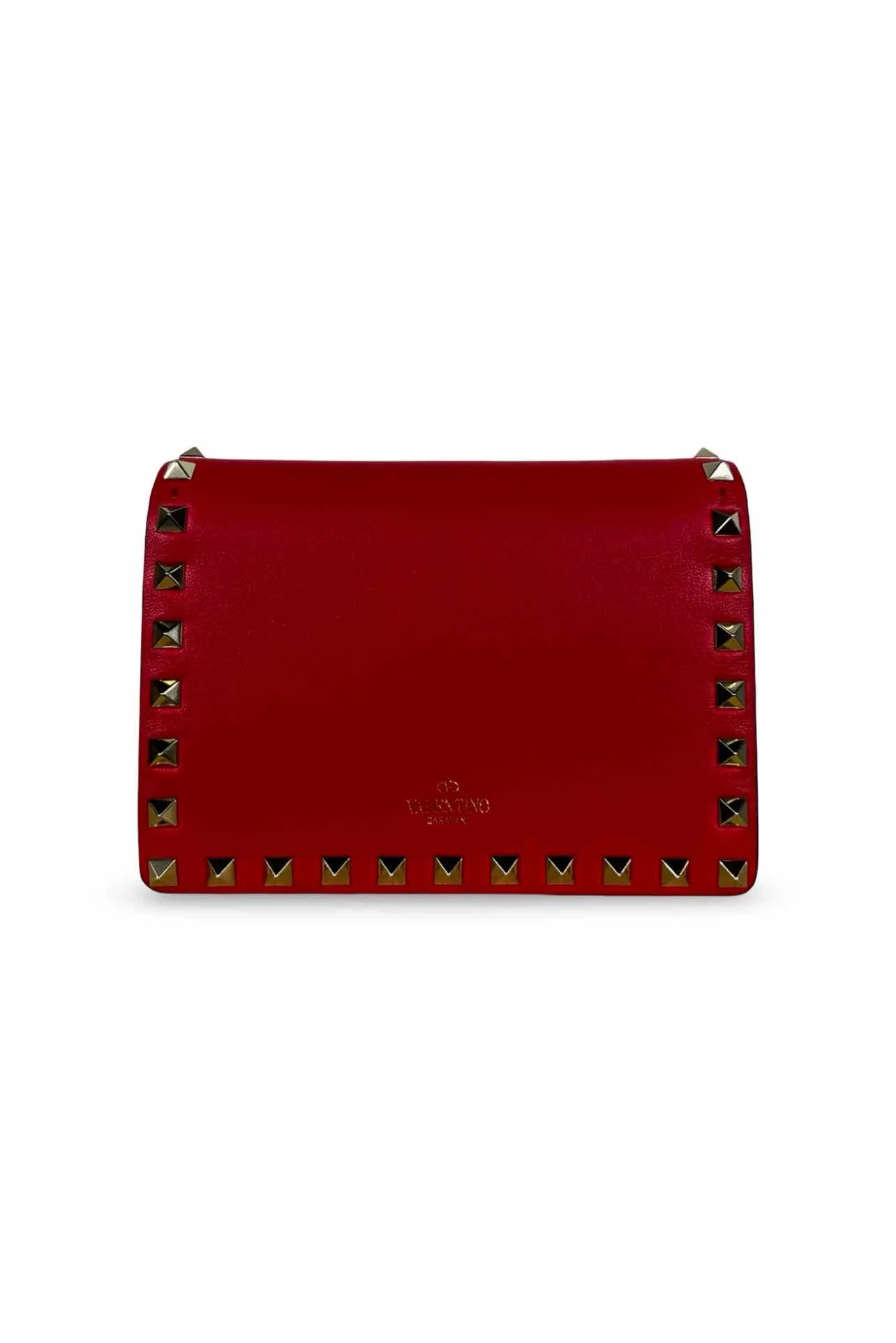 Valentino Rockstud Calfskin Chain Pouch - Image 3
