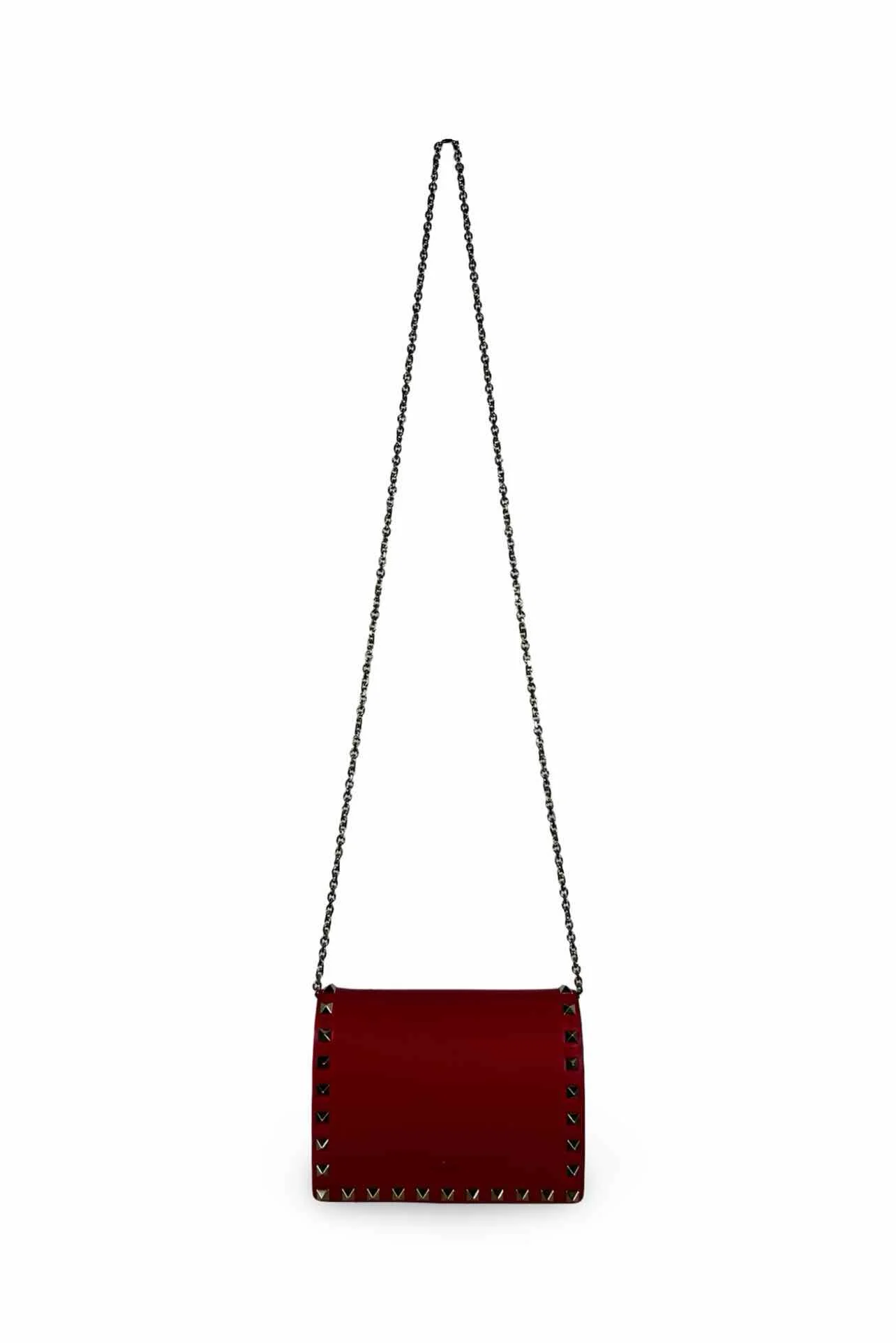 Valentino Rockstud Calfskin Chain Pouch - Image 6