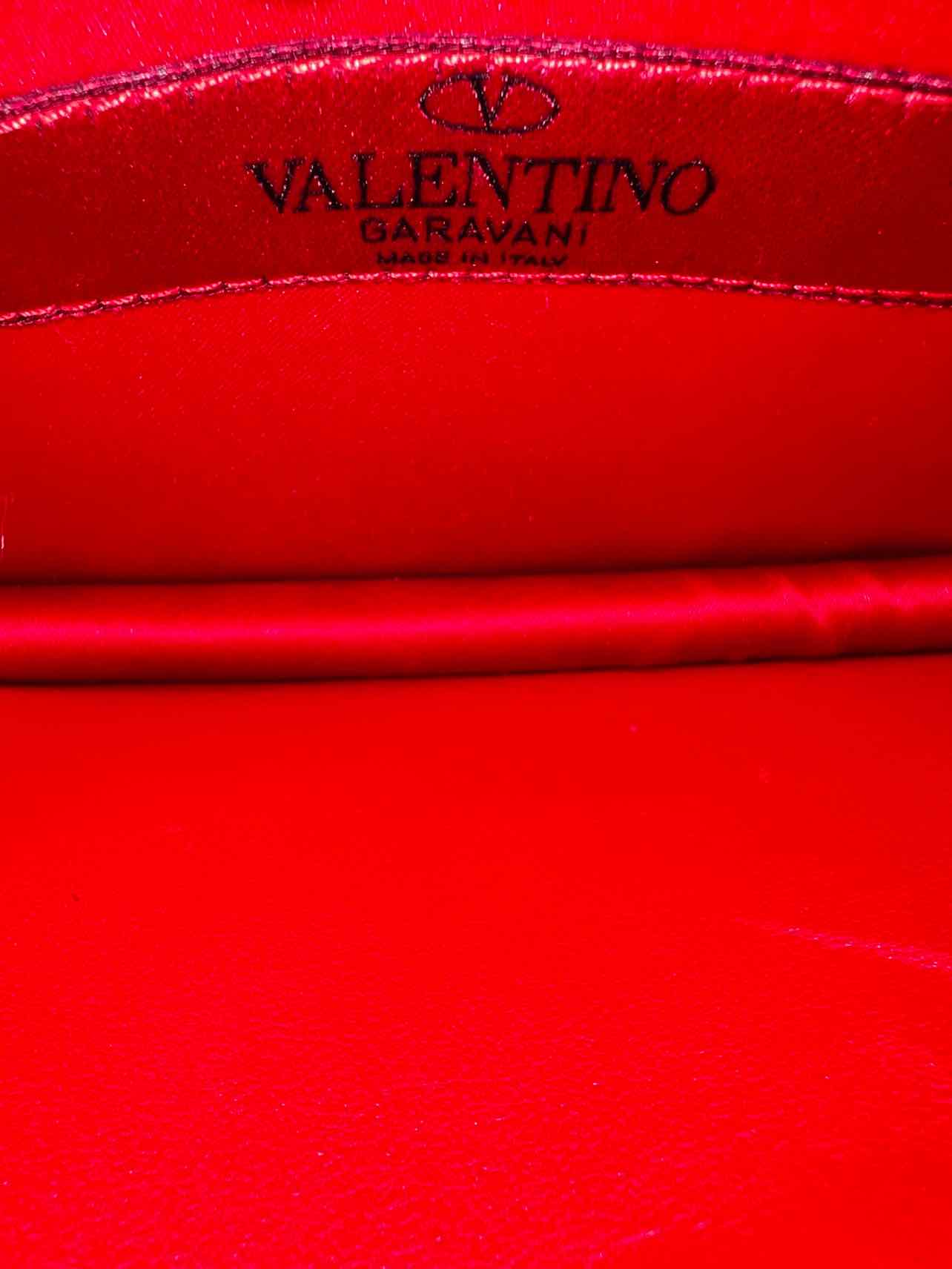 Valentino Rockstud Calfskin Chain Pouch - Image 7