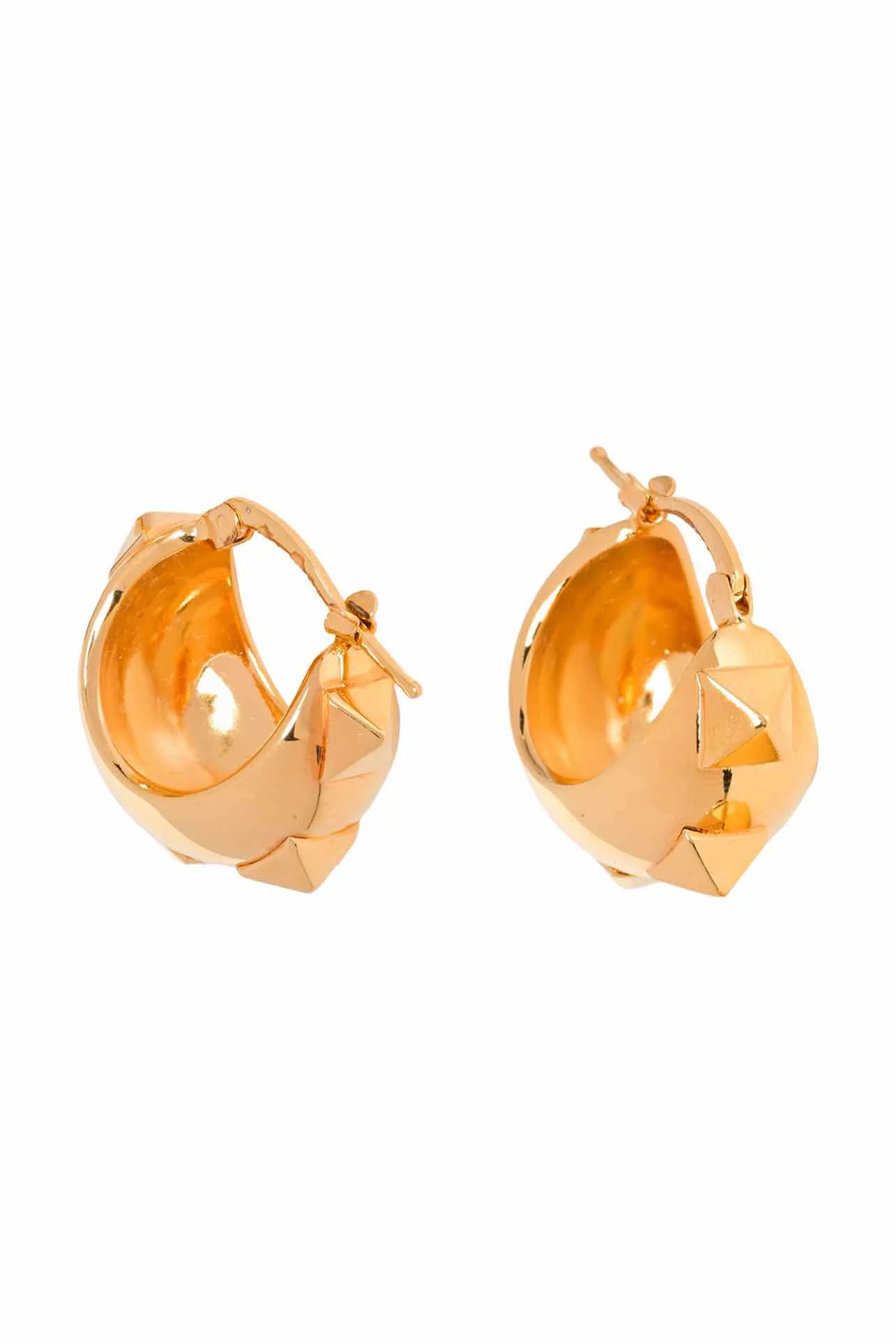 Valentino Rockstud Mini Hoops Earrings - Image 2