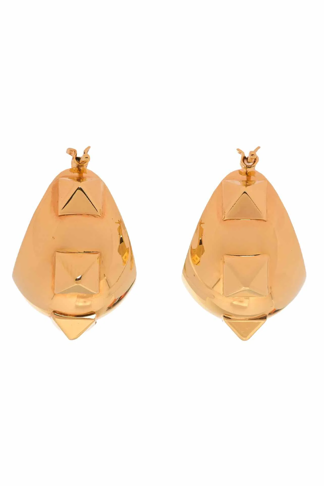 Valentino Rockstud Mini Hoops Earrings - Image 3