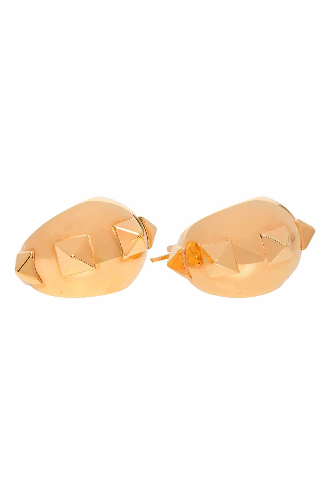 Valentino Rockstud Mini Hoops Earrings - Image 4