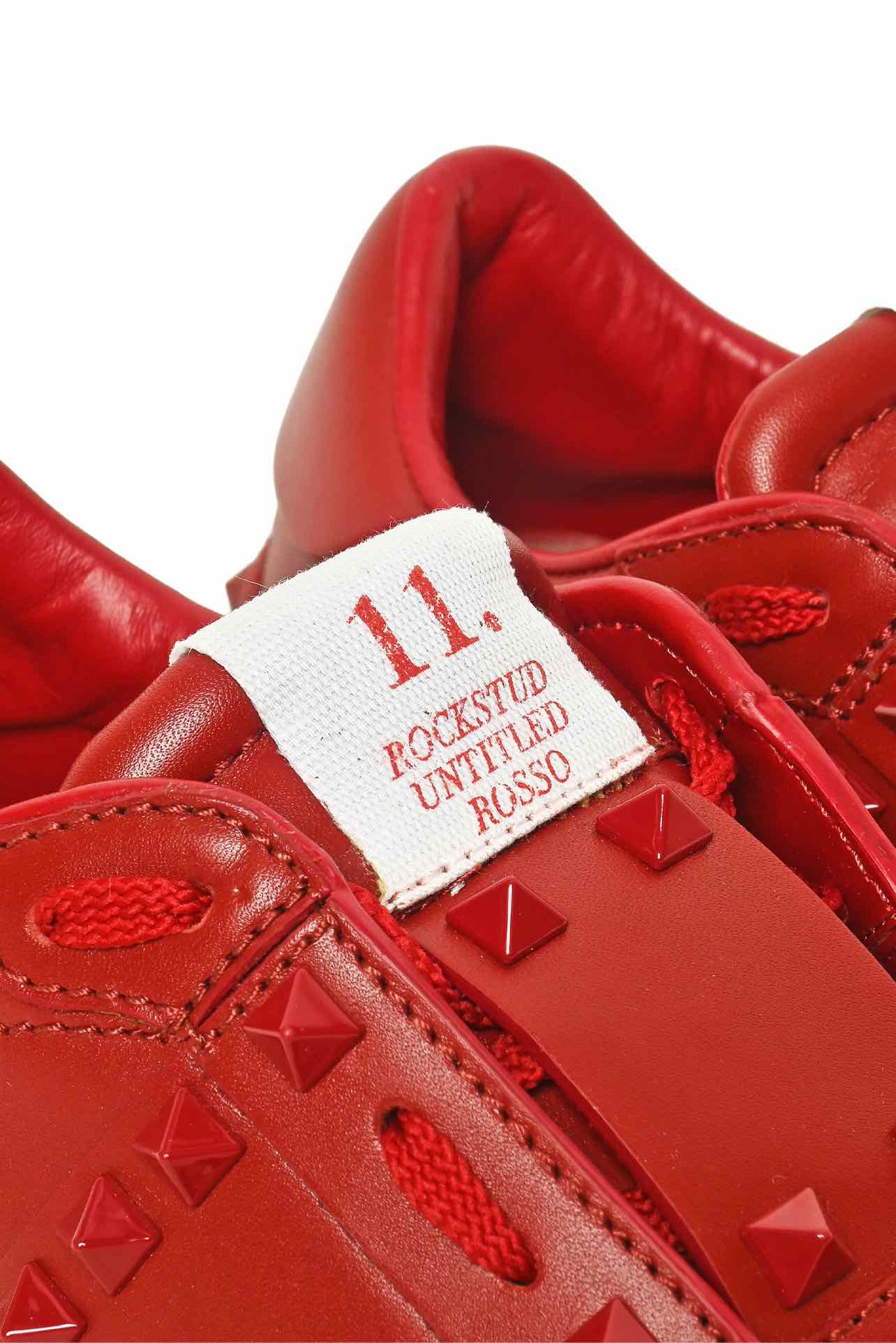 Valentino Size 35 Rockstud Untitled Low Top Sneaker - Image 6