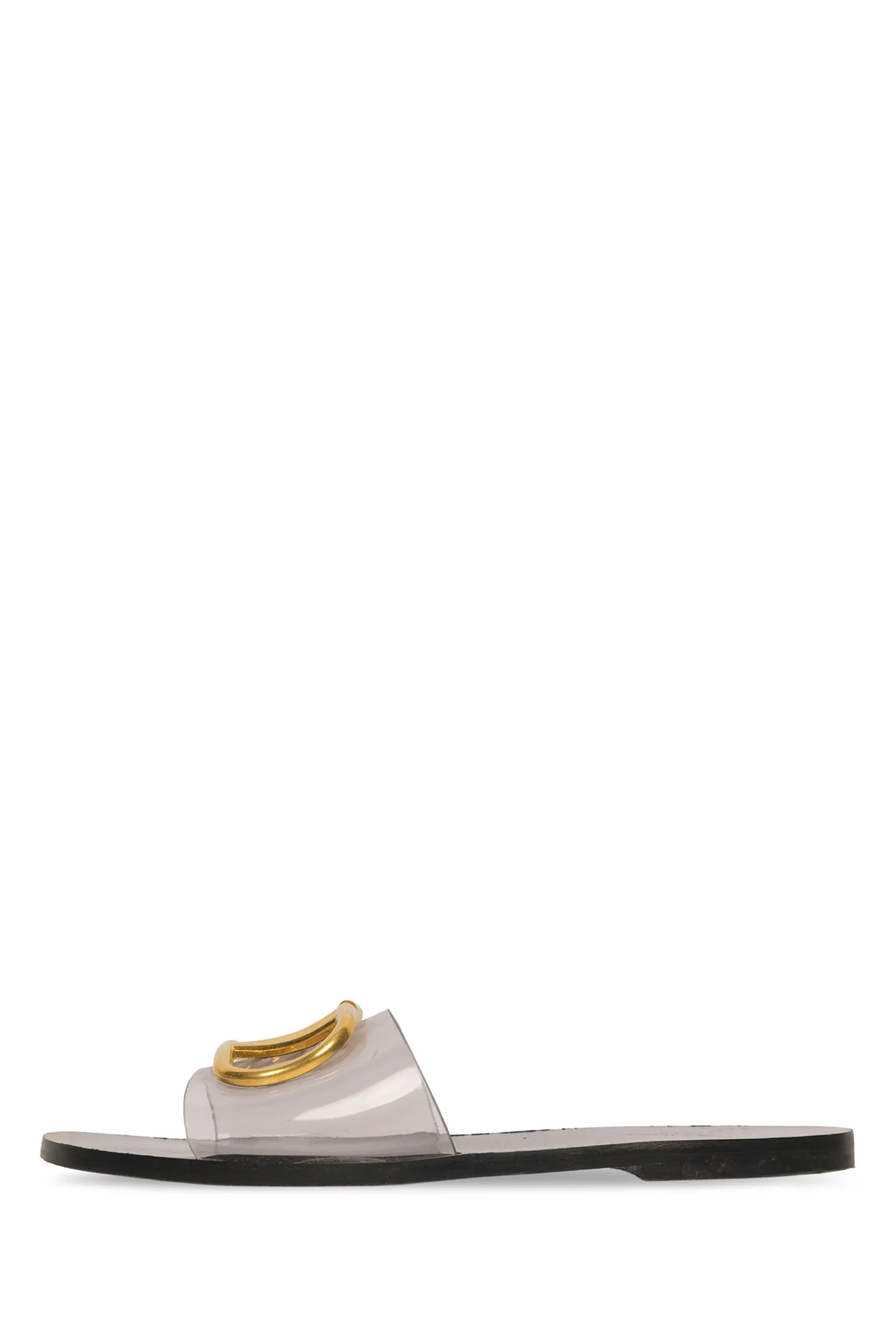 Valentino Size 36 PVC VLogo Slides - Image 3