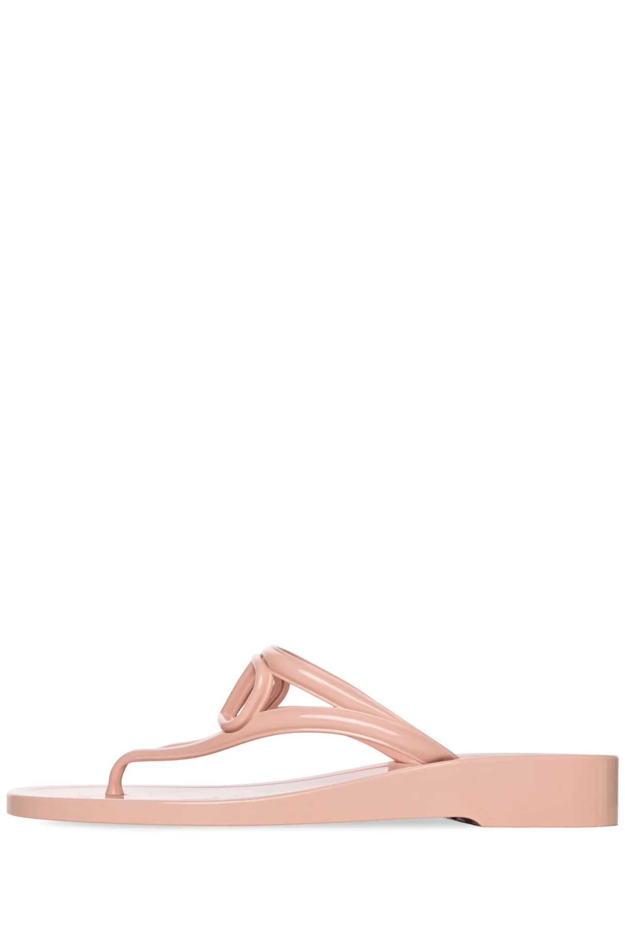 Valentino Size 37 VLogo Signature Rubber Thong Sandals - Image 3
