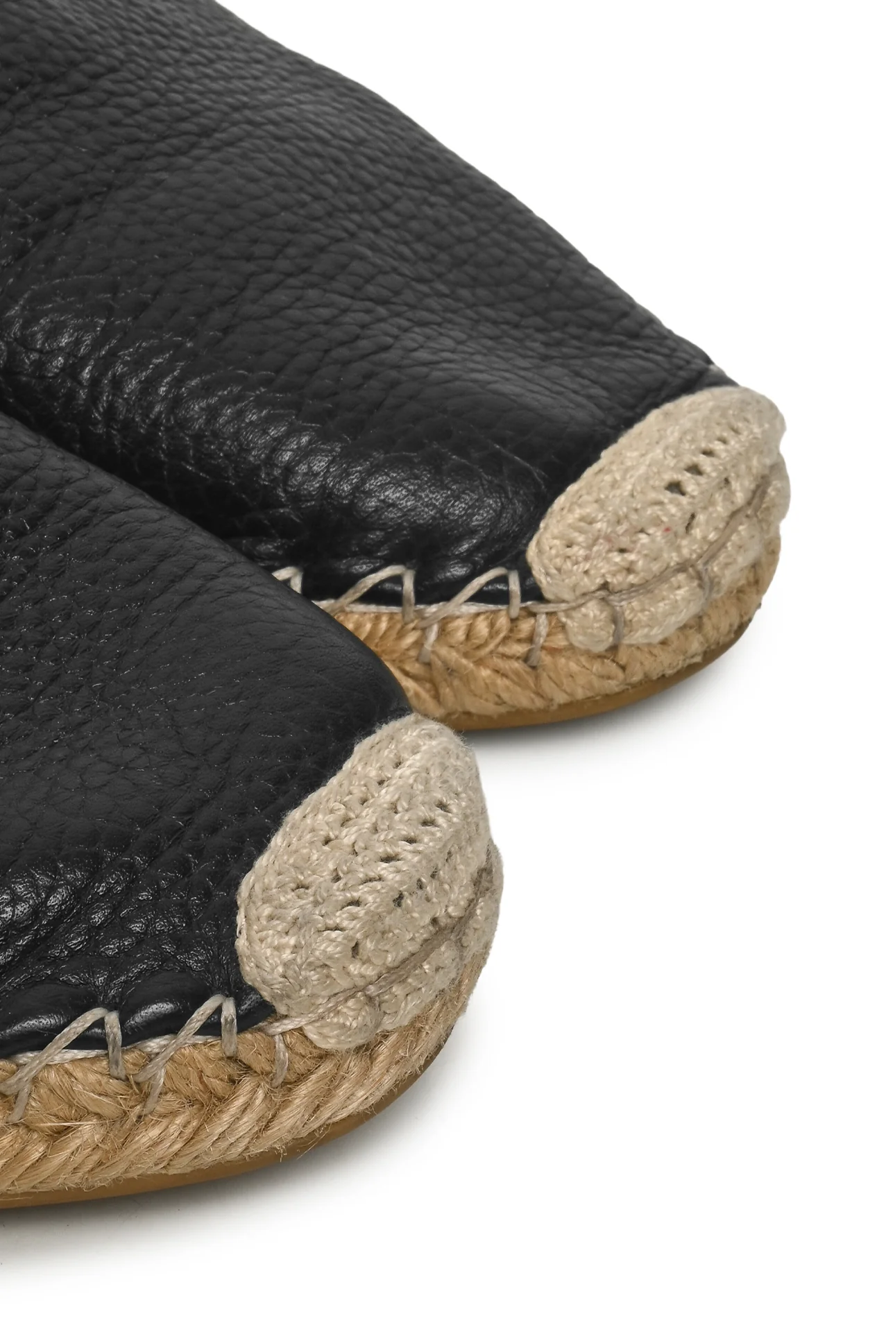 Valentino Size 38 Rockstud Ankle Wrap Flat Espadrille Sandals - Image 5