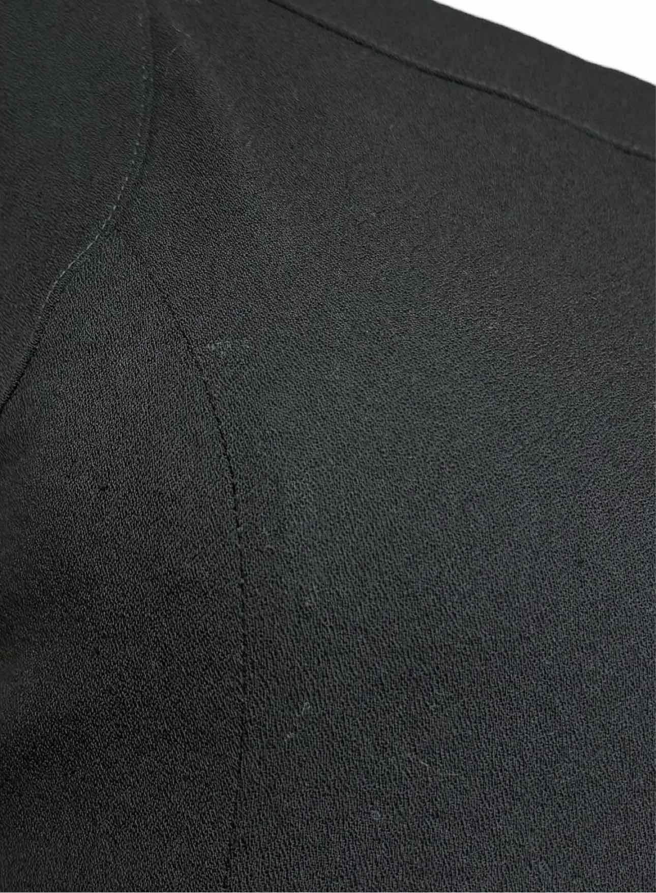 Valentino Size 40 Black Wool Sleeveless Dress - Image 6