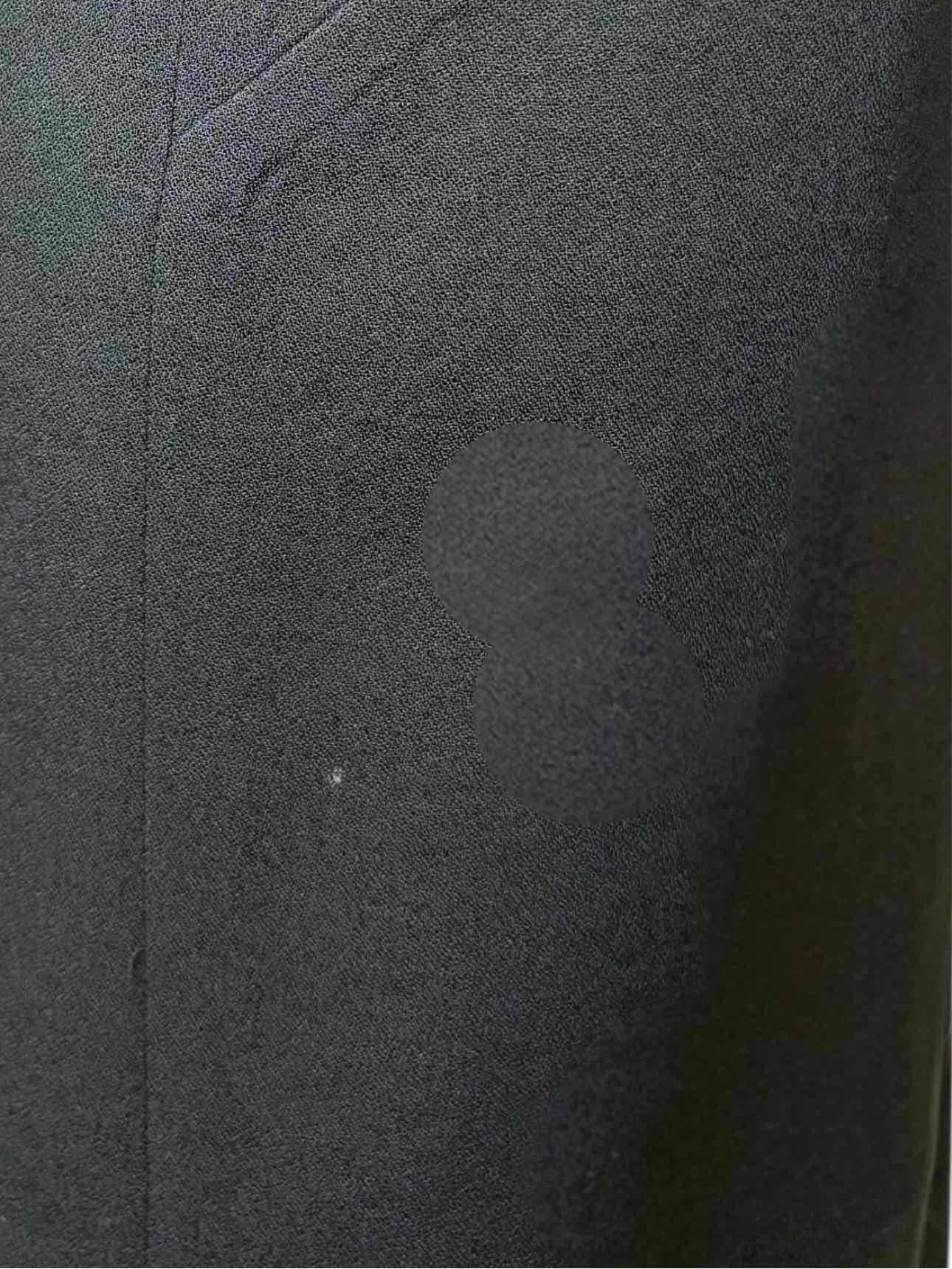 Valentino Size 40 Black Wool Sleeveless Dress - Image 7