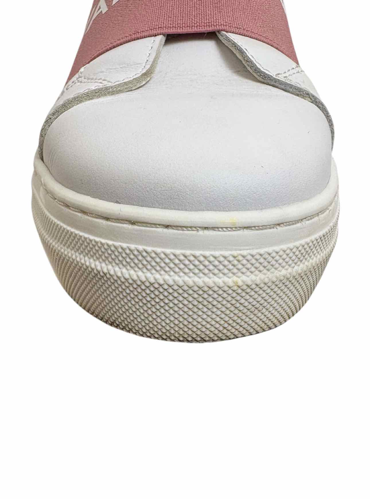 Valentino Size 7.5 Maya Contrast Logo Sneaker - Image 10