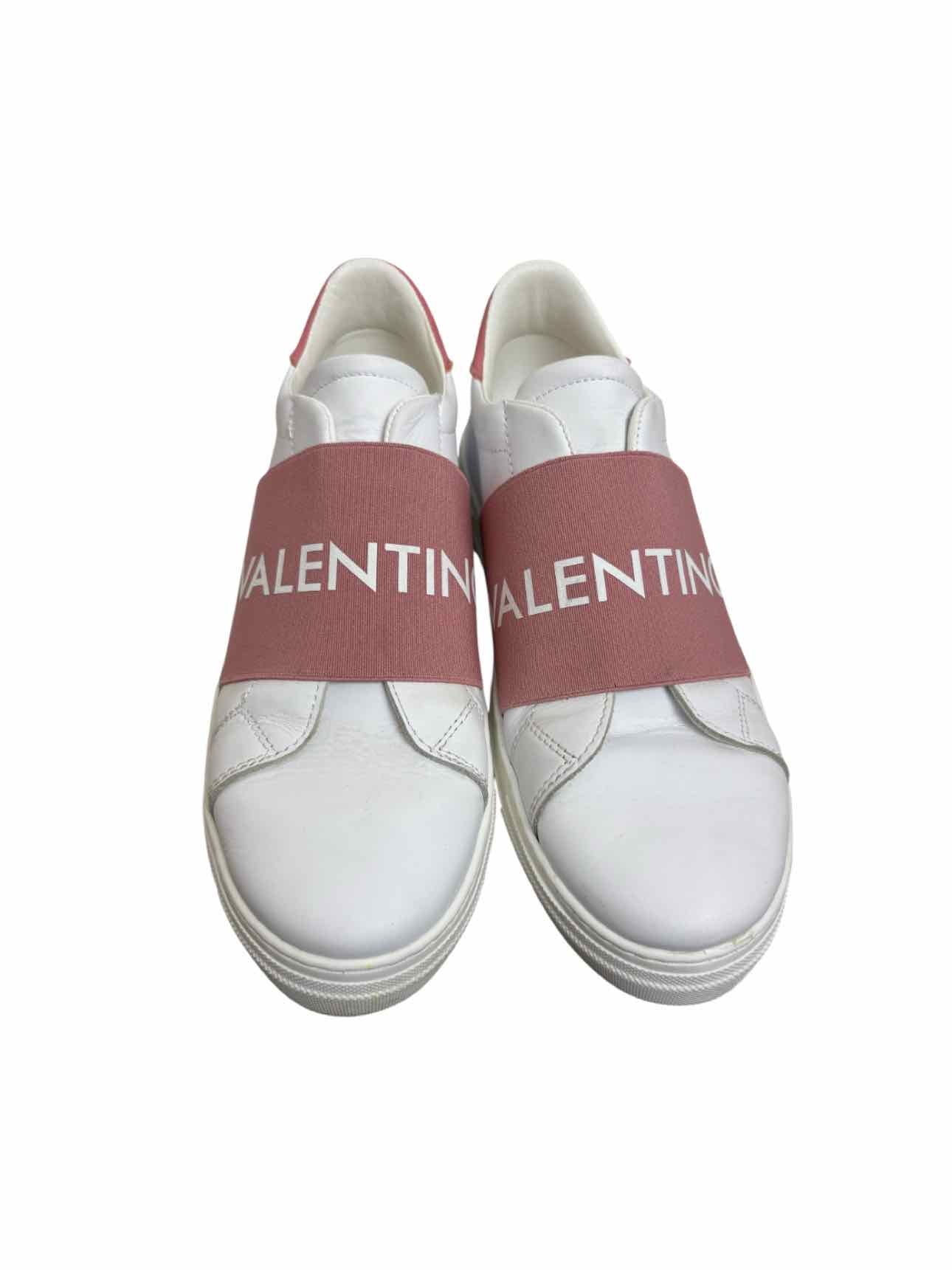 Valentino Size 7.5 Maya Contrast Logo Sneaker - Image 6
