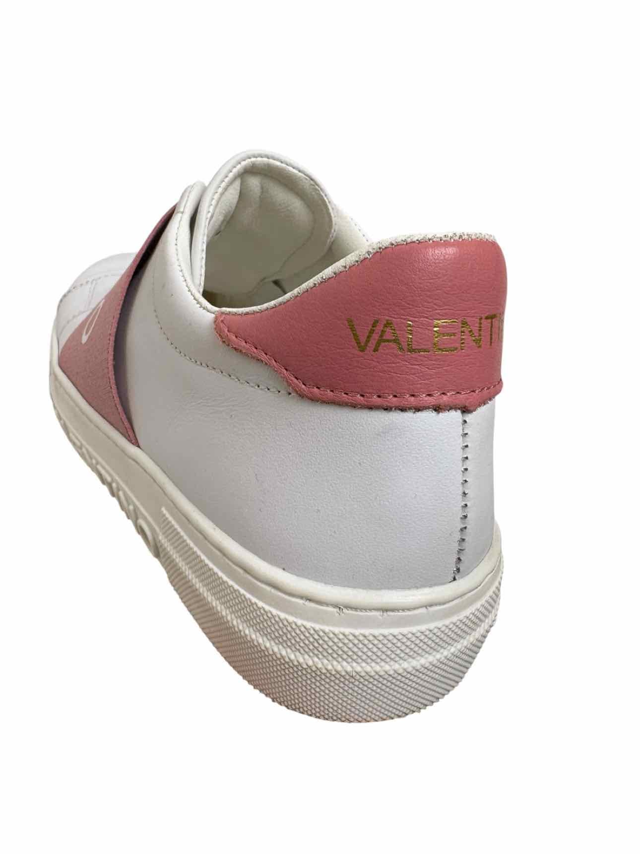 Valentino Size 7.5 Maya Contrast Logo Sneaker - Image 8
