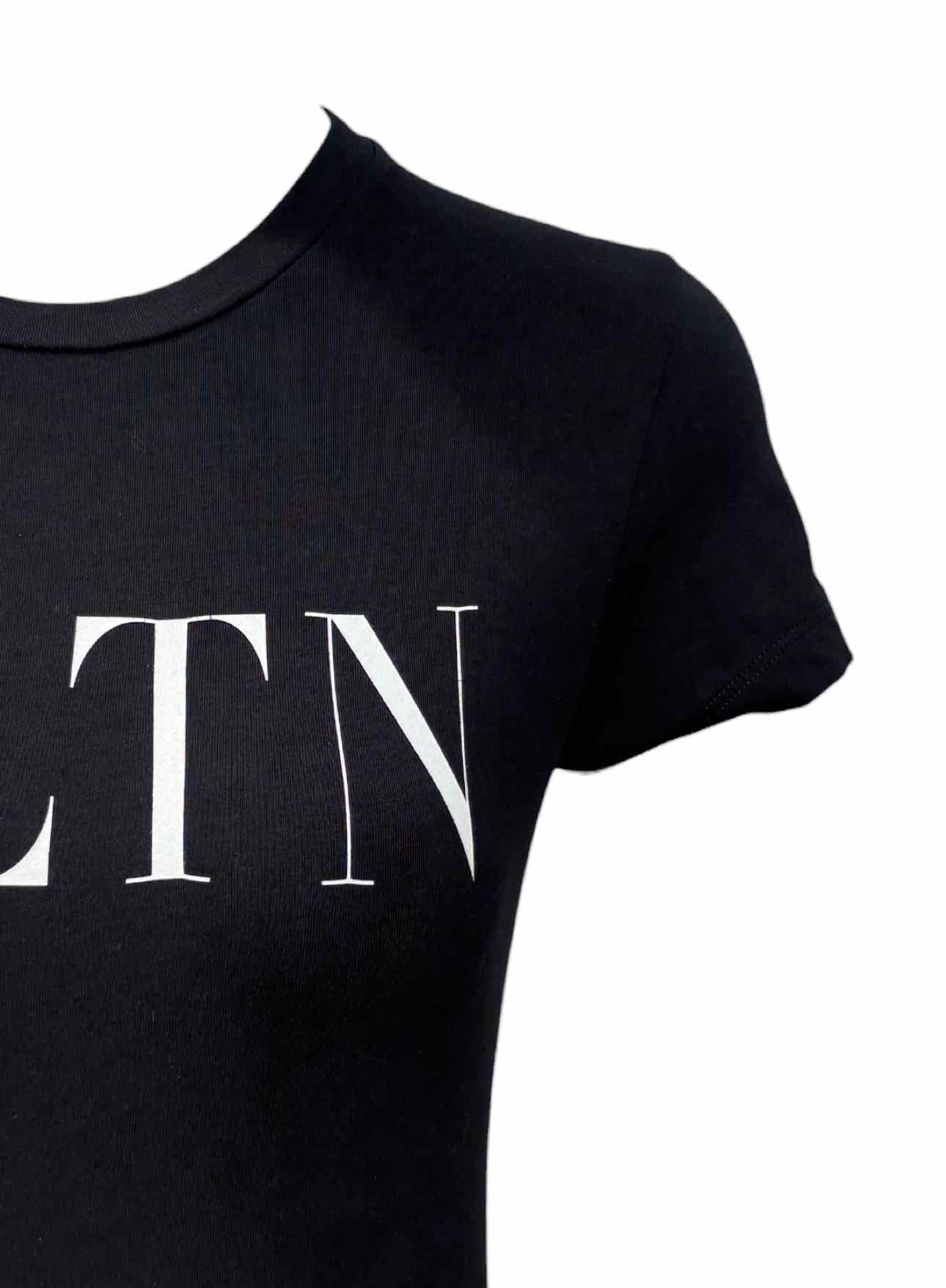 Valentino Size S Cotton Logo  Bodysuit - Image 3