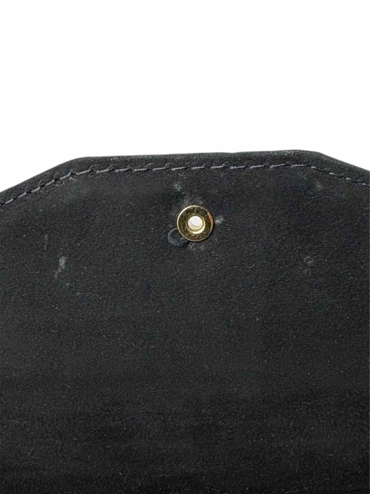 Valentino Suede Crystal Butterfly Clasp Clutch - Image 11