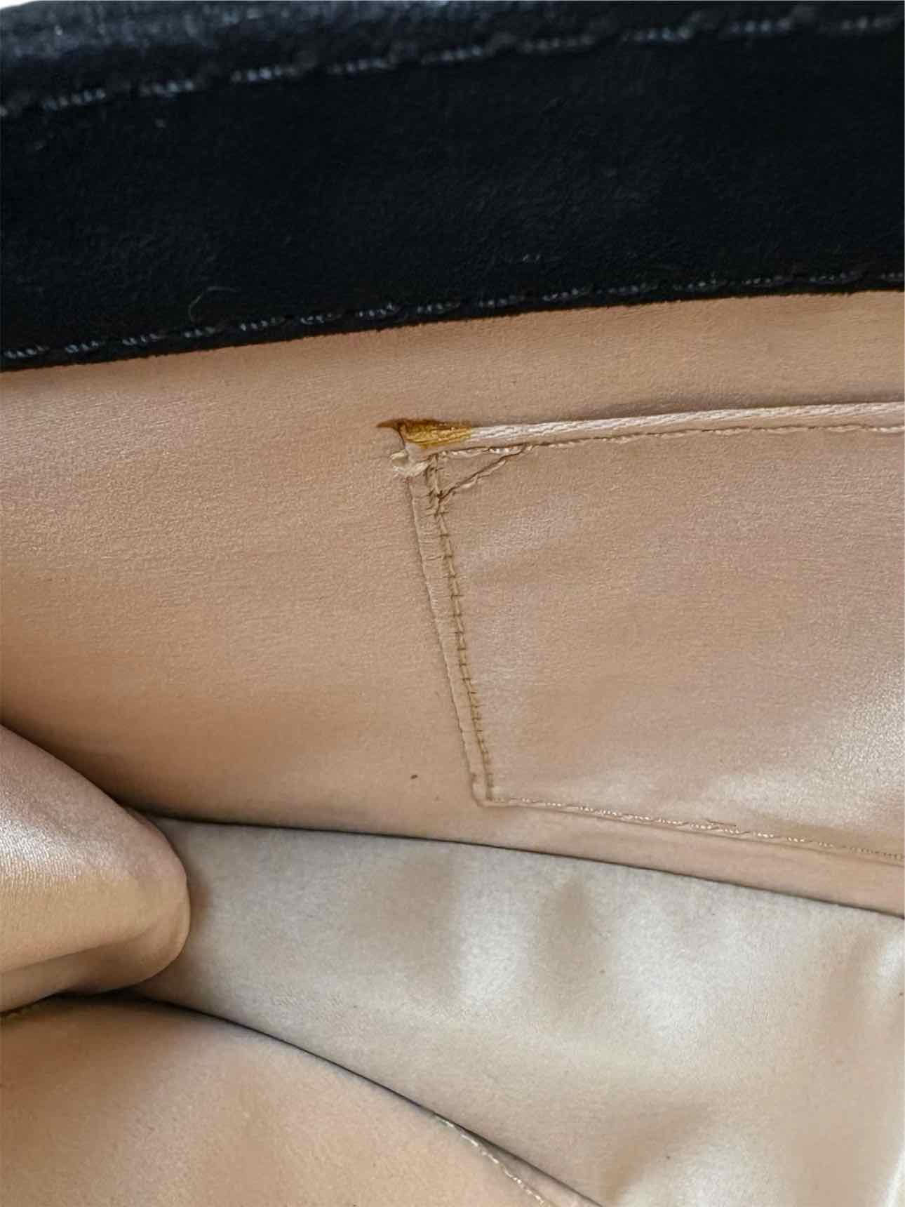 Valentino Suede Crystal Butterfly Clasp Clutch - Image 14
