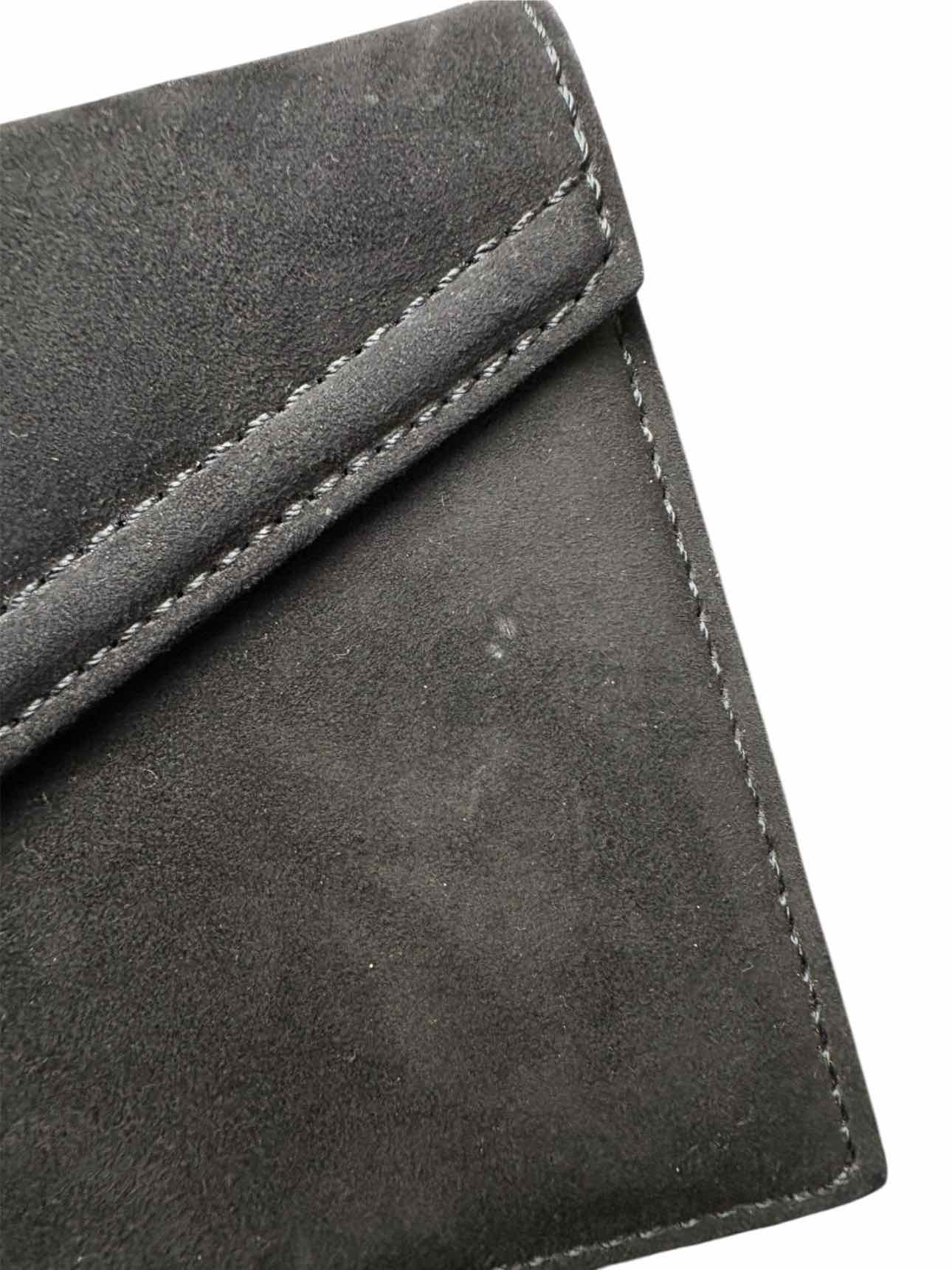 Valentino Suede Crystal Butterfly Clasp Clutch - Image 8