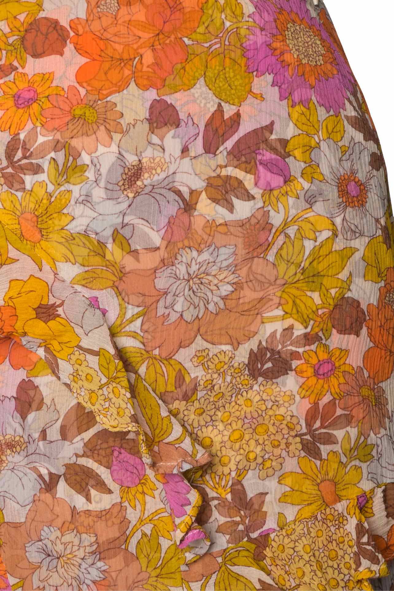 Veronica Beard Size 0 Floral Midi Skirt - Image 3