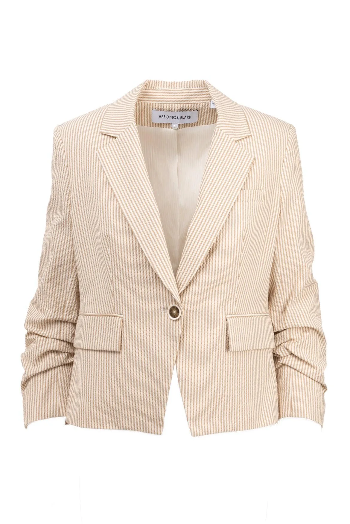 Veronica Beard Size 10 Aaliyah Dickey Striped Blazer