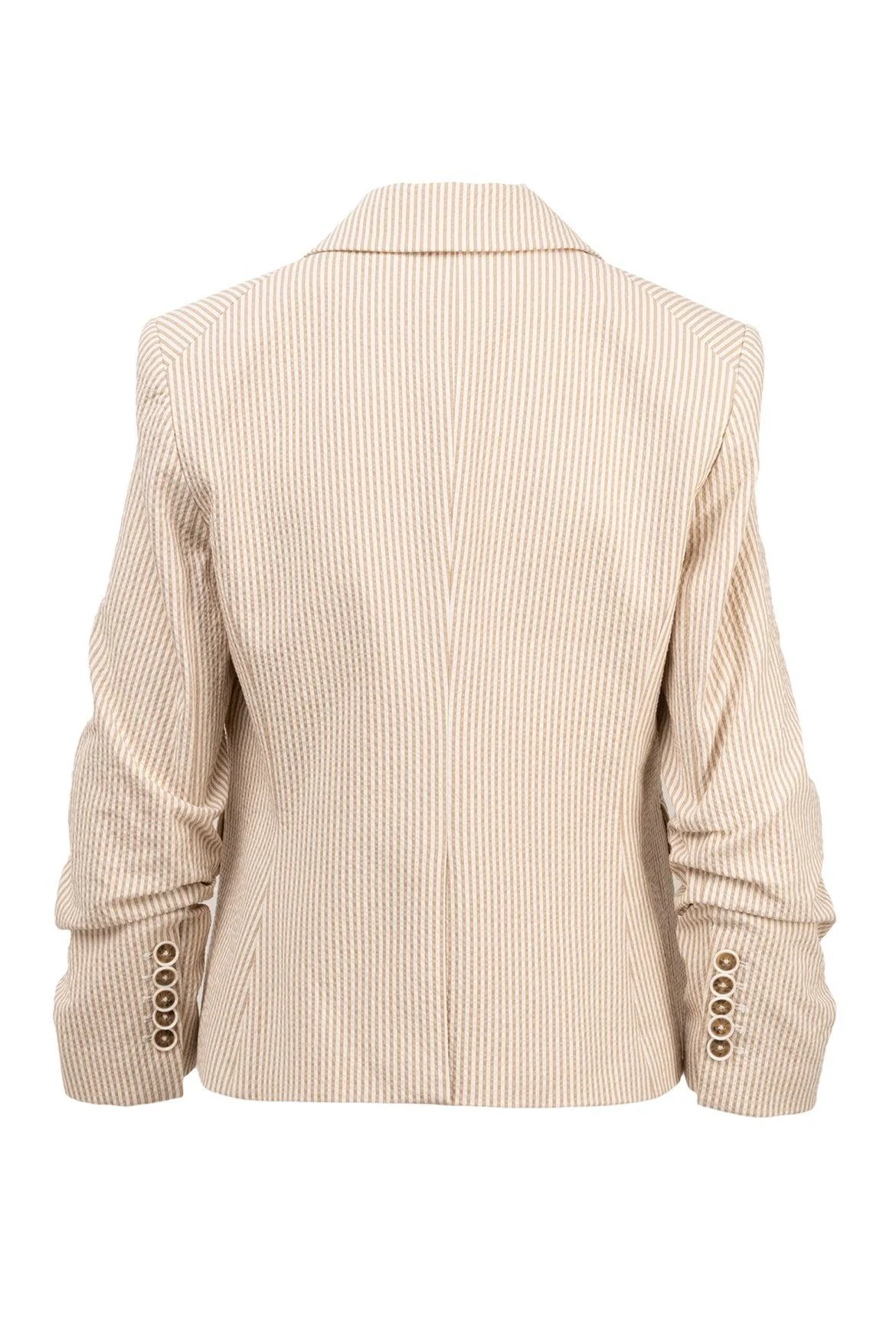 Veronica Beard Size 10 Aaliyah Dickey Striped Blazer - Image 2
