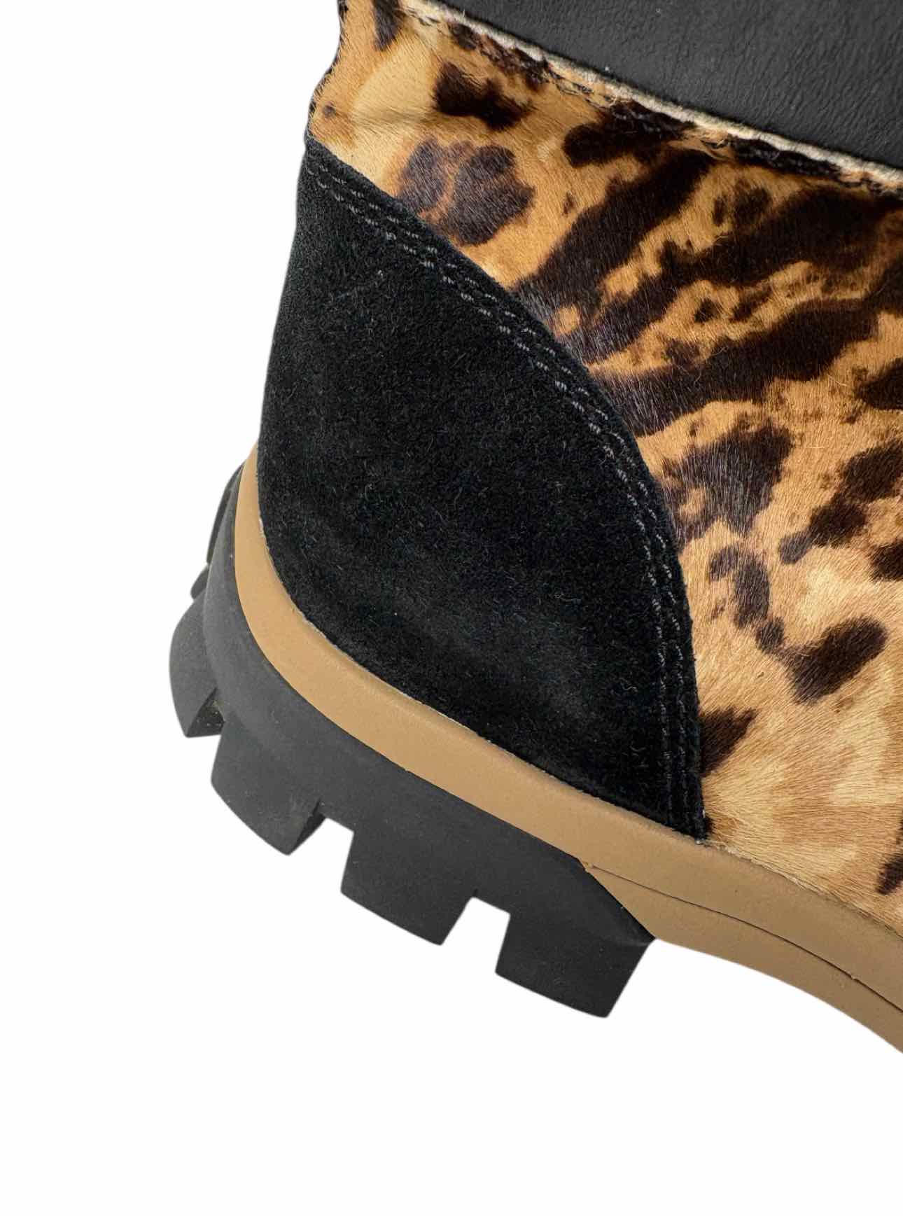 Veronica Beard Size 7.5 Calf Skin Print Ankle Boots - Image 10