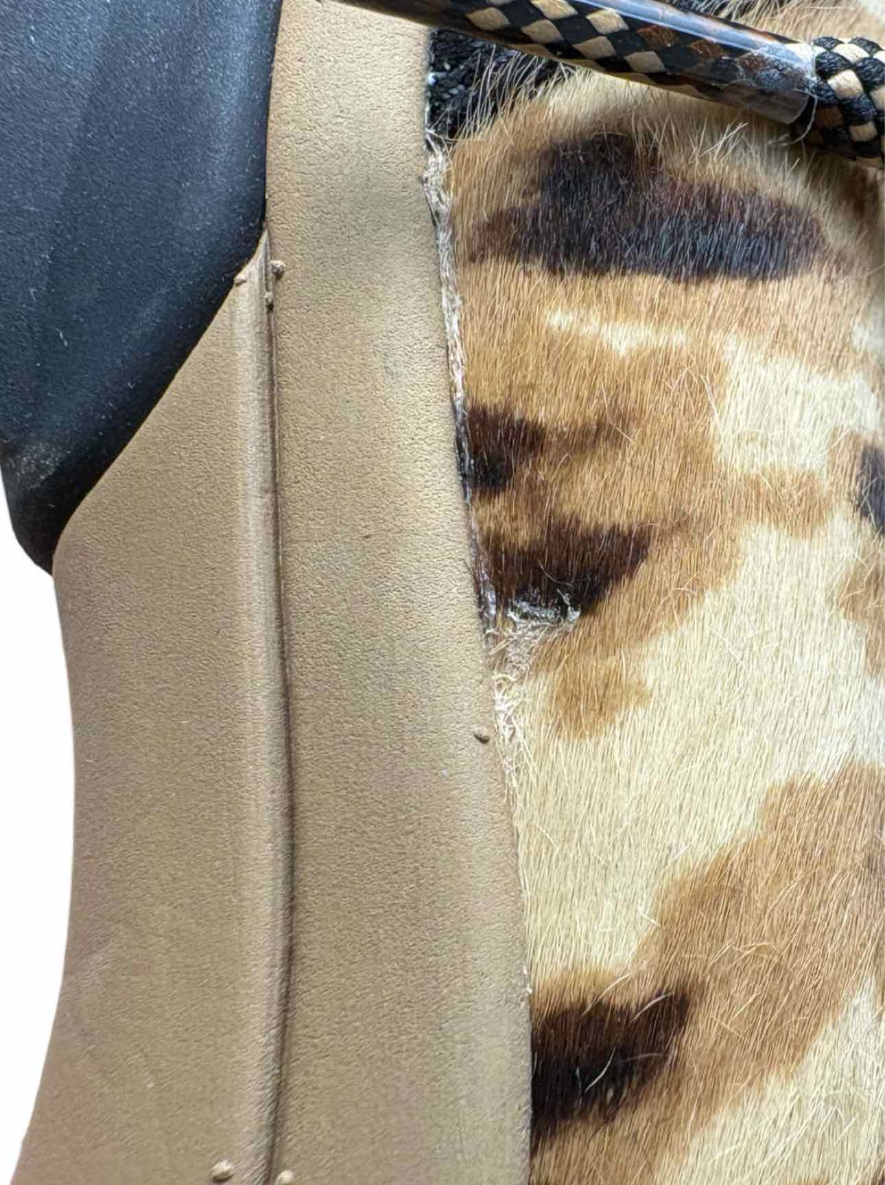 Veronica Beard Size 7.5 Calf Skin Print Ankle Boots - Image 20