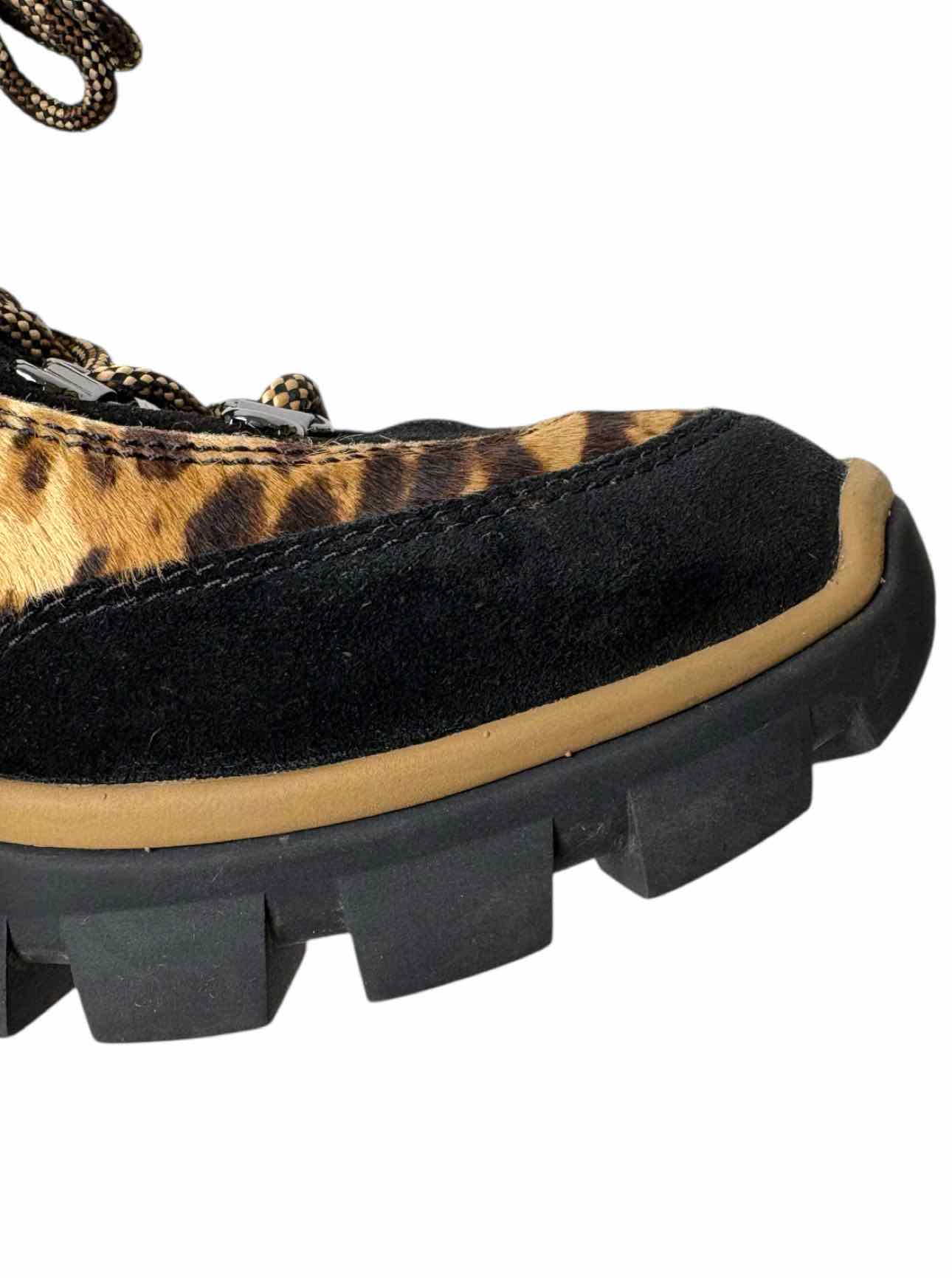 Veronica Beard Size 7.5 Calf Skin Print Ankle Boots - Image 7