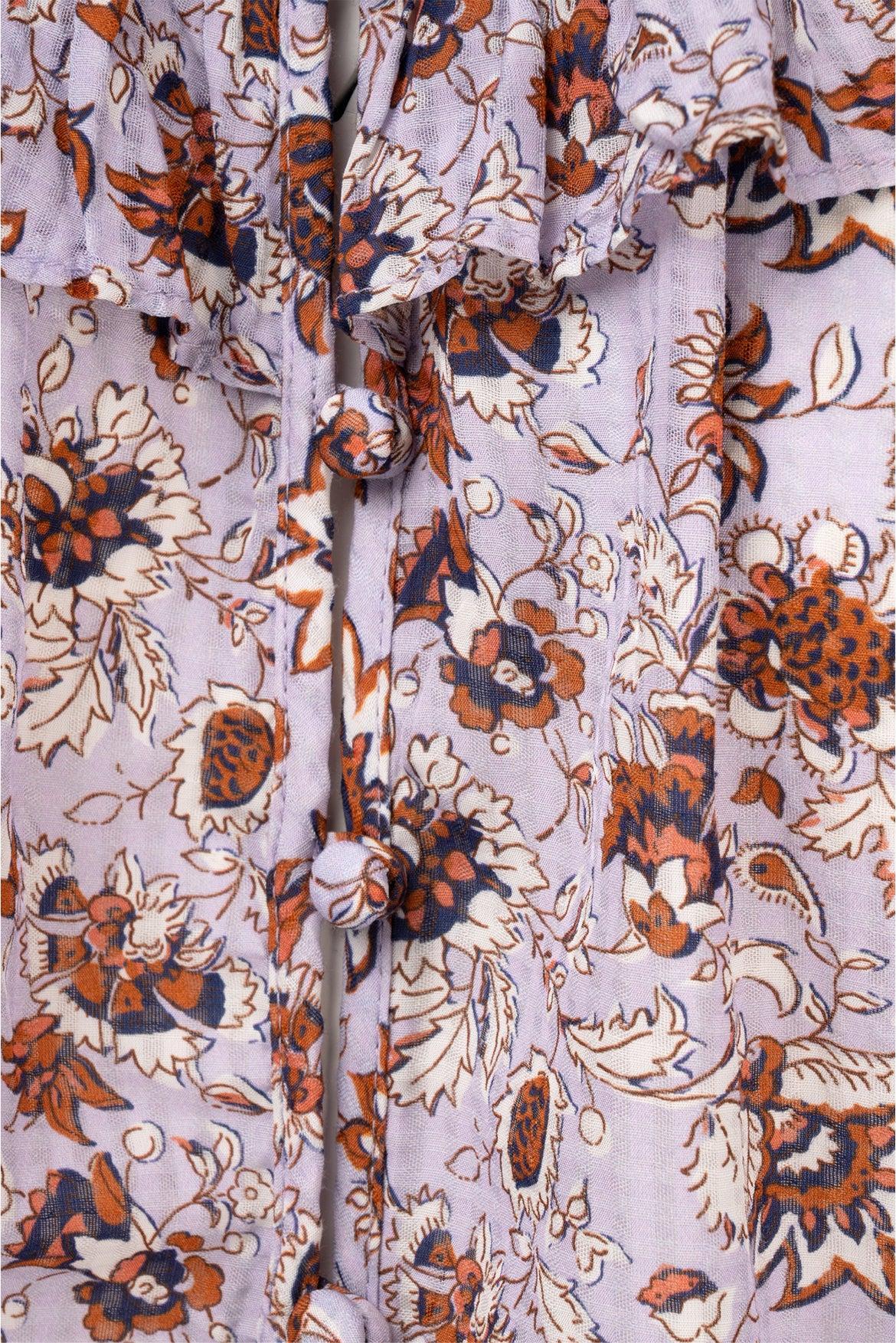 Veronica Beard Size M Viveca Floral Blouse - Image 3