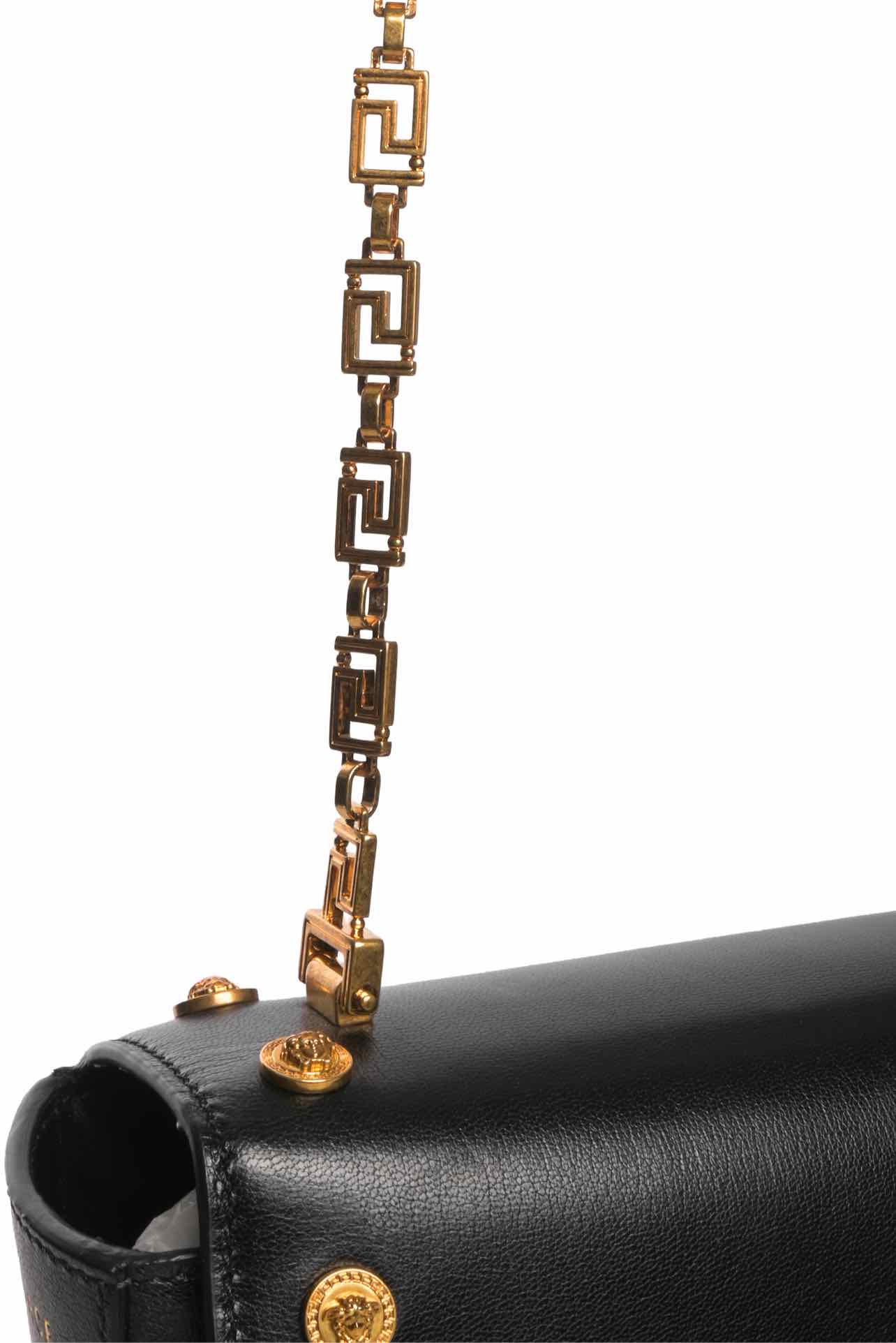 Versace Clash Medusa Studded Shoulder Bag - Image 6