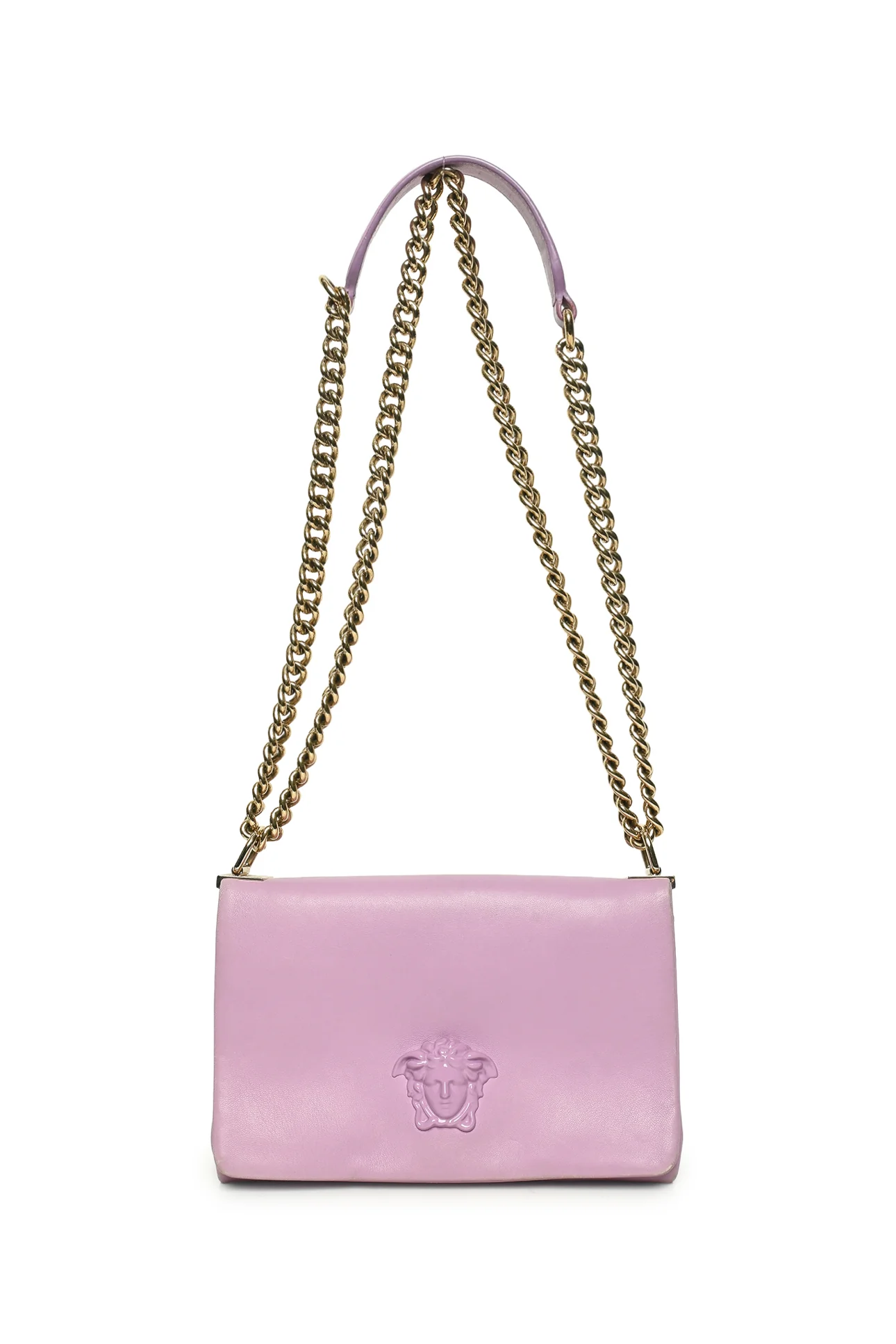 Versace Nappa Palazzo Sultan Shoulder Bag - Image 5