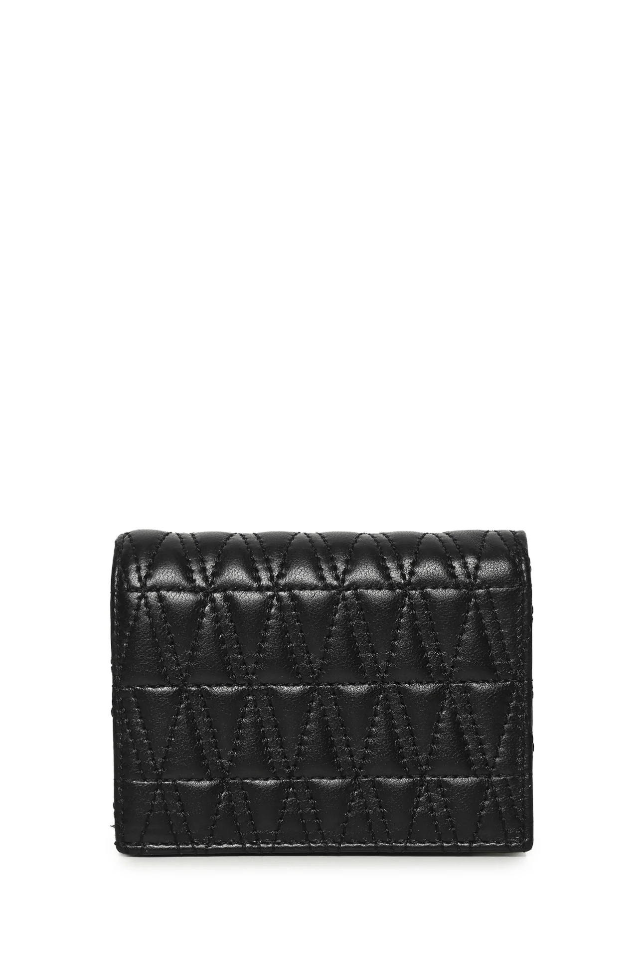 Versace Quilted Nappa Leather Virtus Bifold Wallet - Image 2