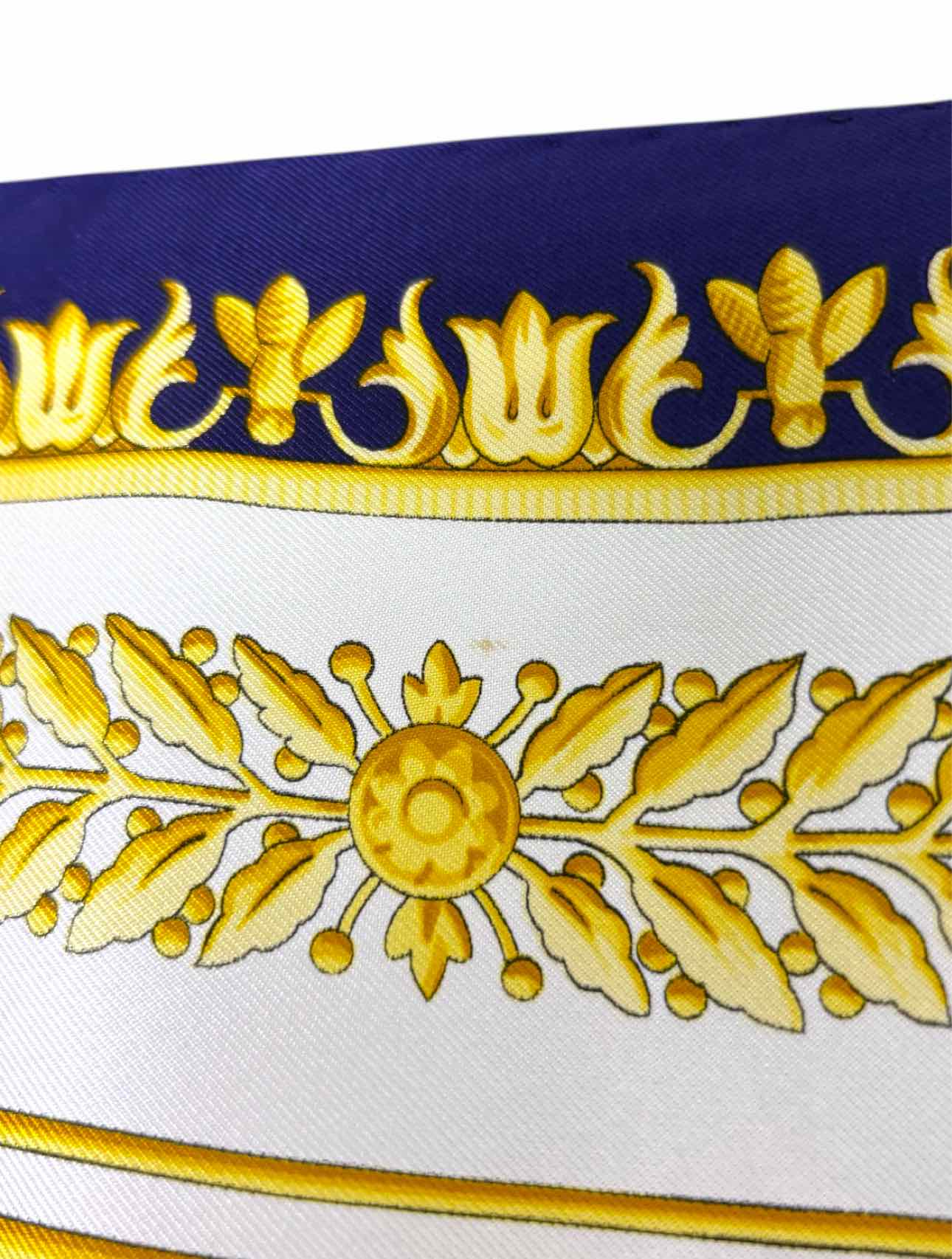 Versace Silk Print Scarf - Image 4