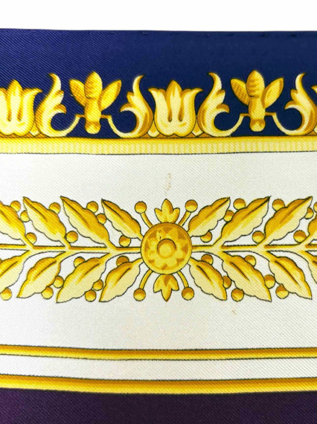 Versace Silk Print Scarf - Image 5