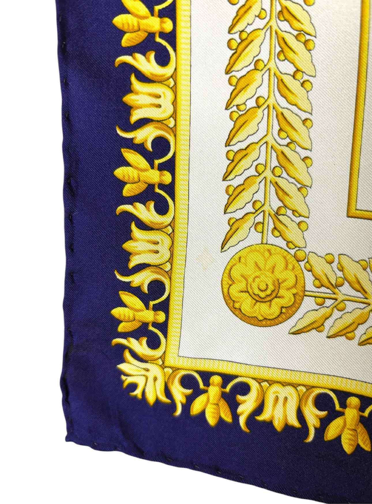 Versace Silk Print Scarf - Image 7