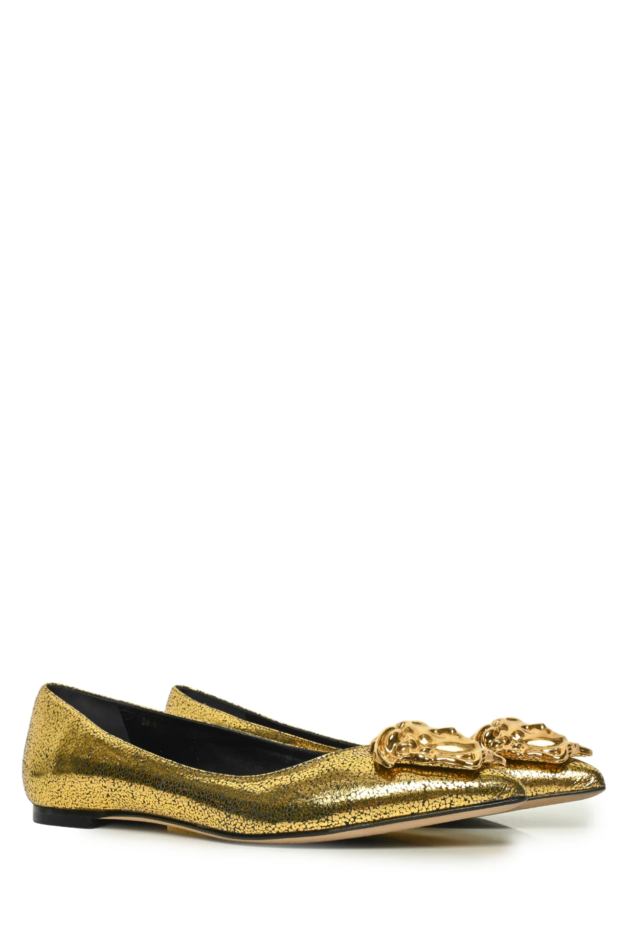 Versace Size 36.5 Medusa Tribute Ballerina Flats - Image 2