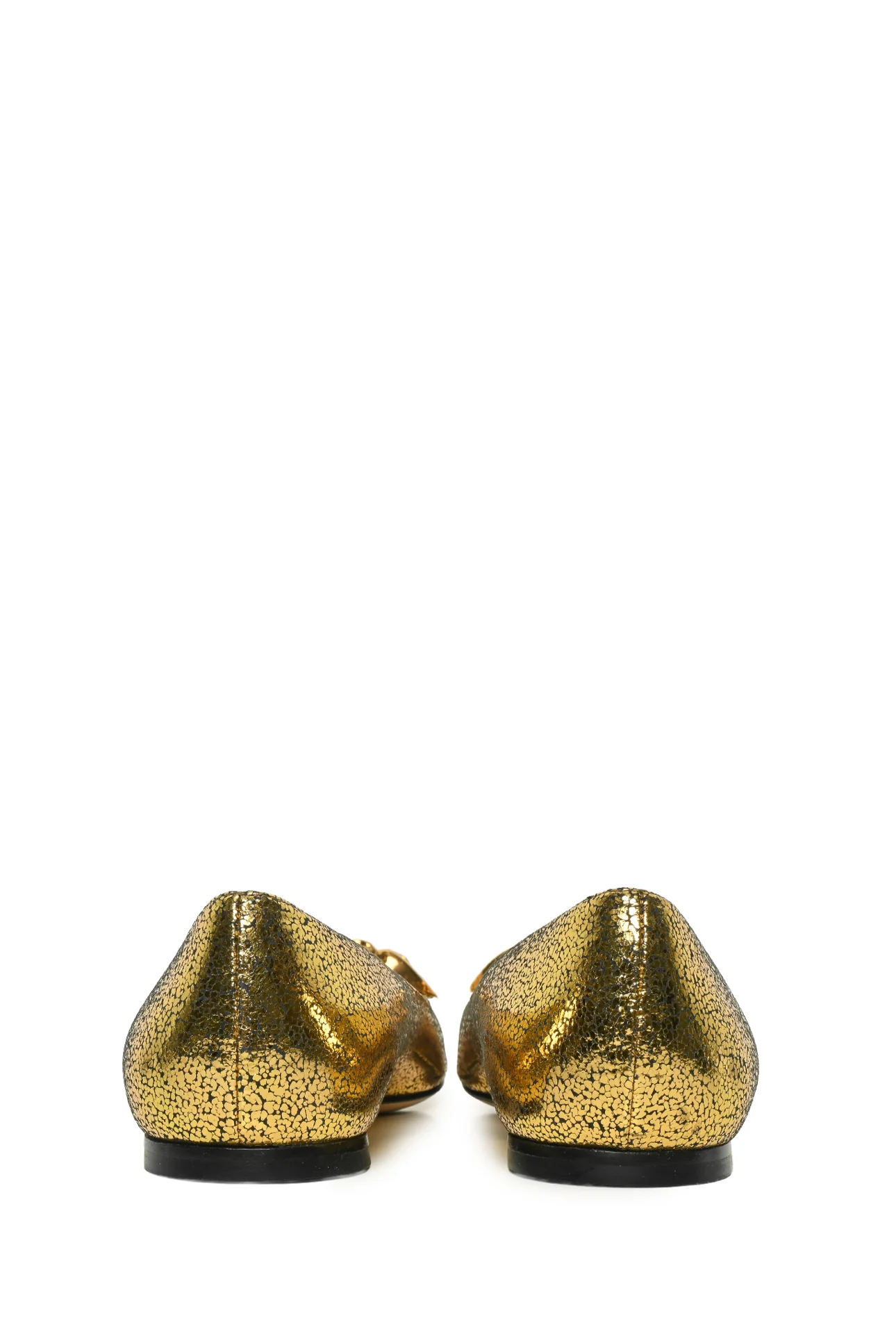 Versace Size 36.5 Medusa Tribute Ballerina Flats - Image 4