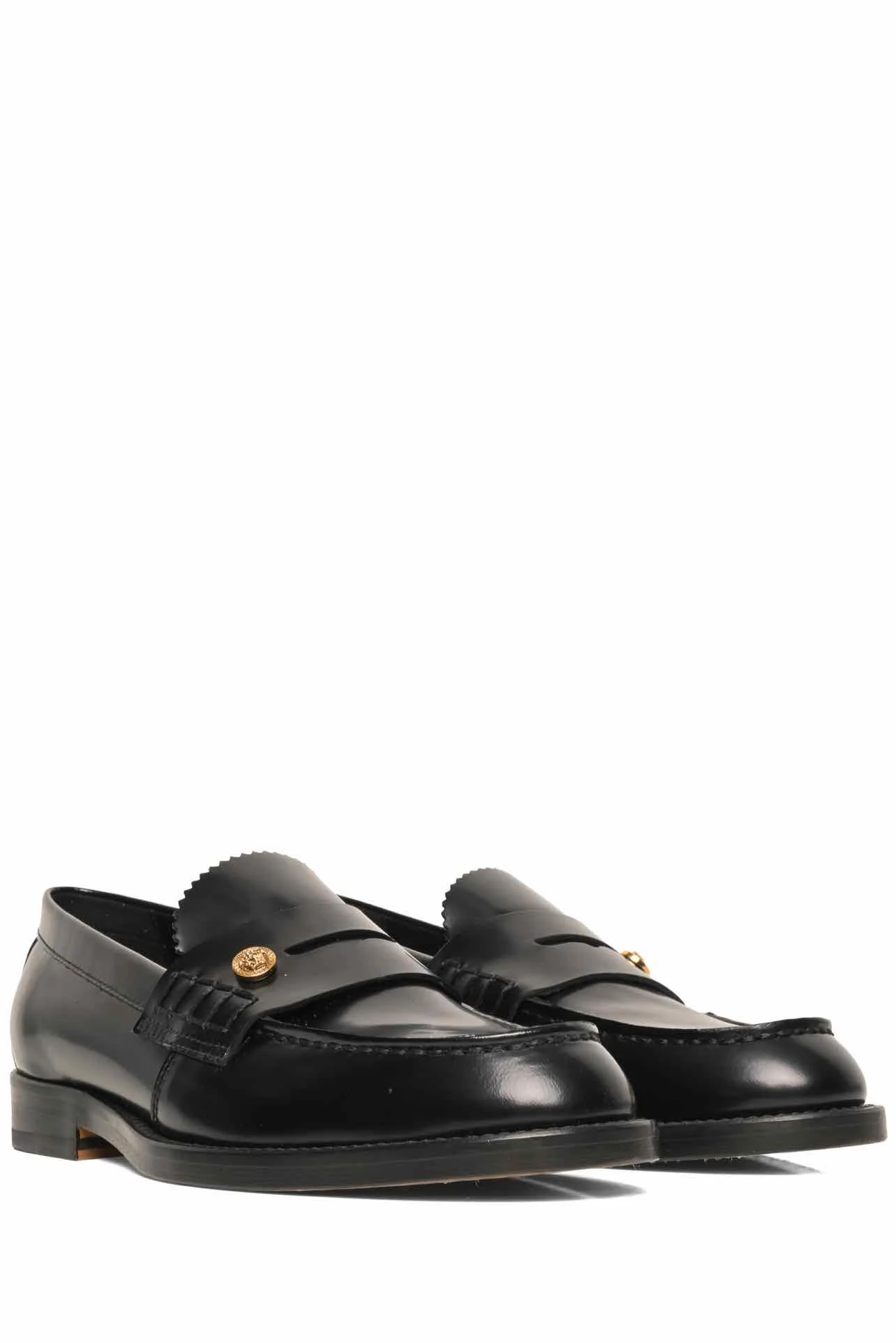 Versace Size 38 Medusa Loafers - Image 2