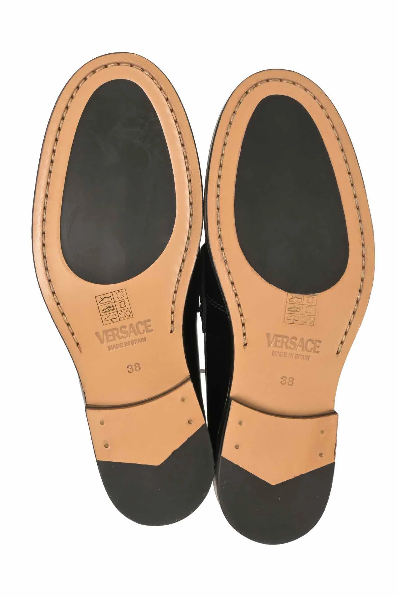 Versace Size 38 Medusa Loafers - Image 7
