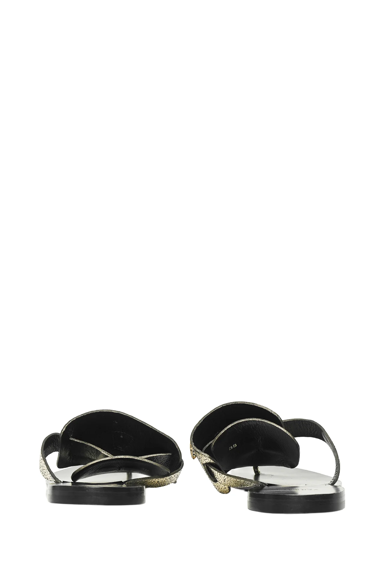 Versace Size 38 Palazzo Thong Sandals - Image 4