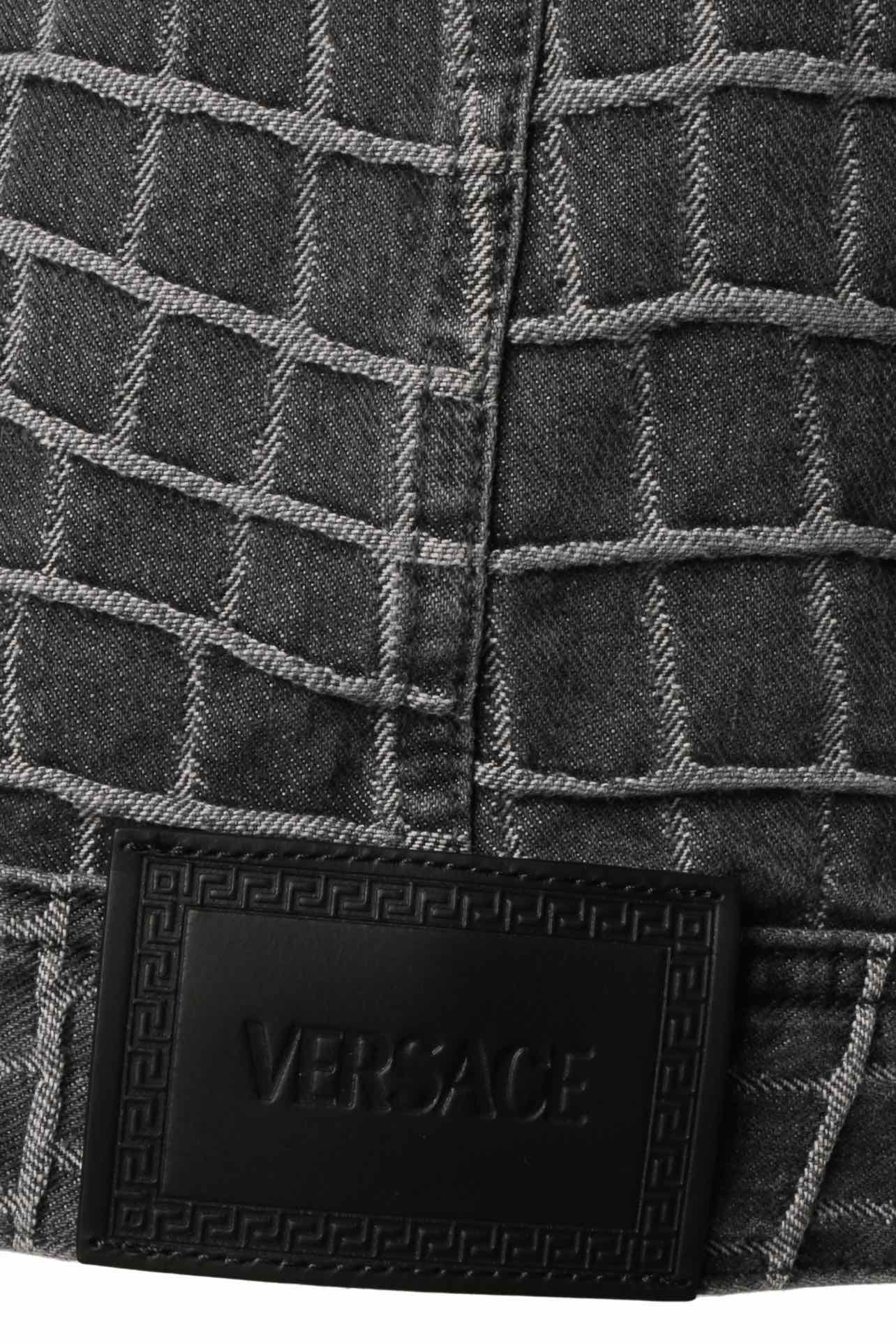 Versace Size 42 Denim Trucker Jacket - Image 4
