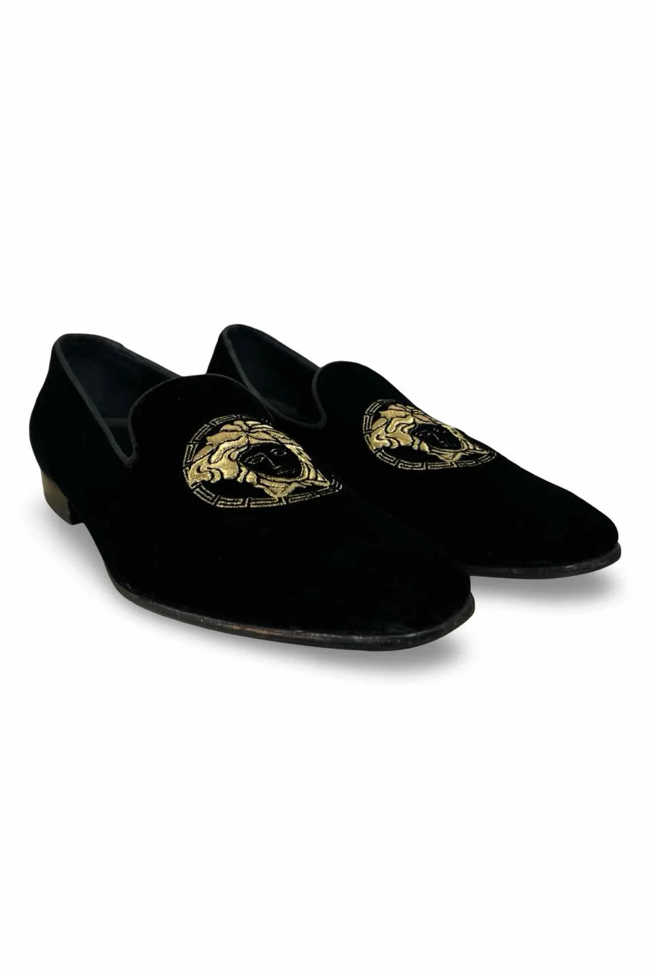 Versace Size 44.5 Men's Medusa Loafer - Image 2